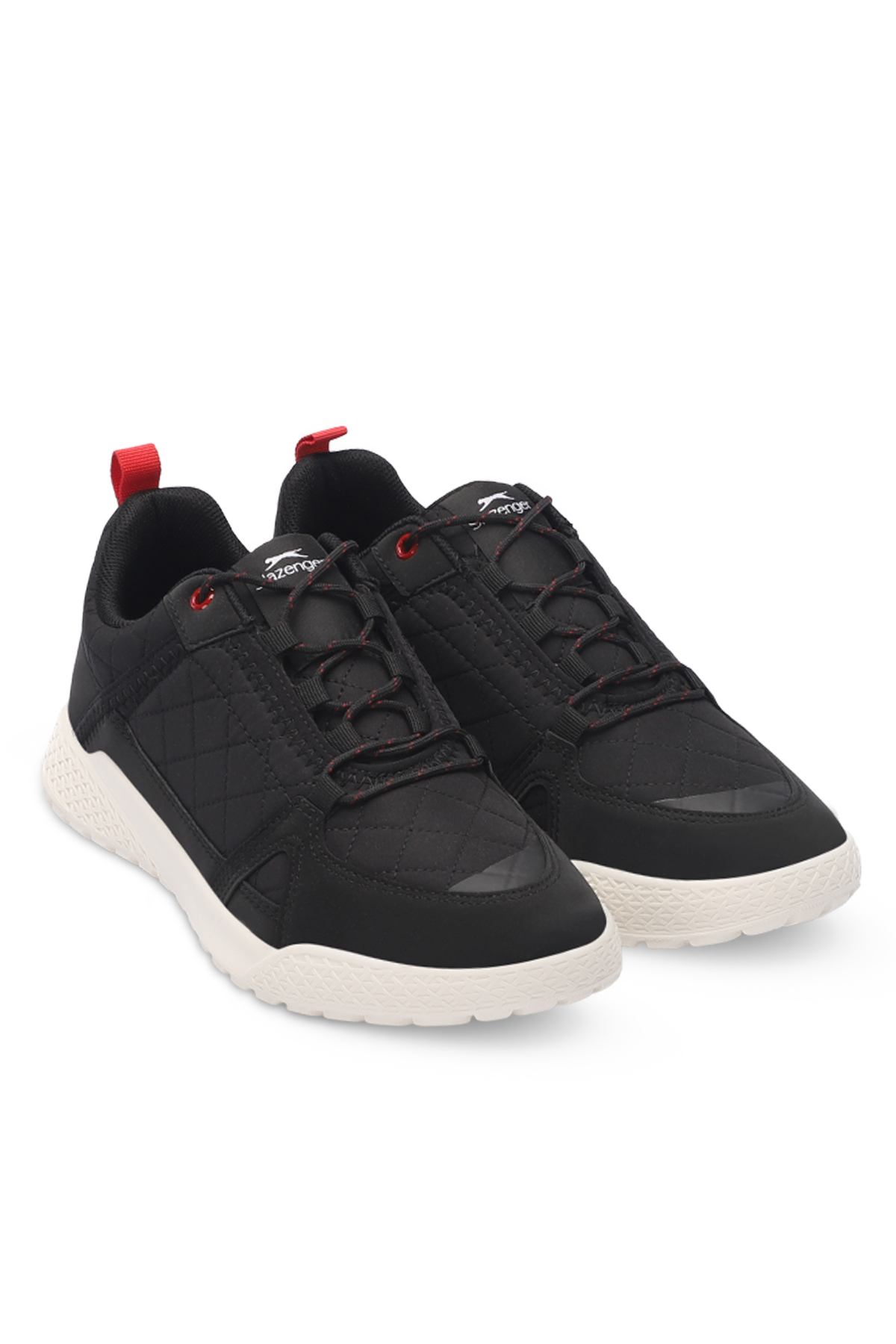SLAZENGER TERENTIY Erkek Sneaker Ayakkabı Siyah / Kırmızı görsel 2