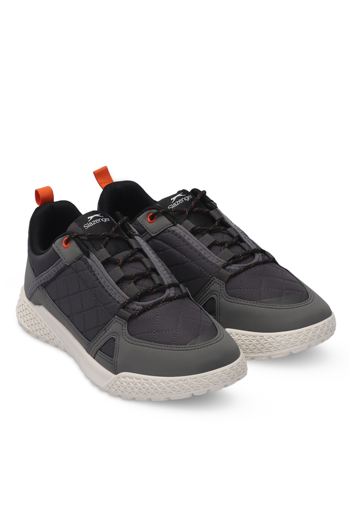 SLAZENGER TERENTIY Erkek Sneaker Ayakkabı Koyu Gri / Kırmızı görsel 2