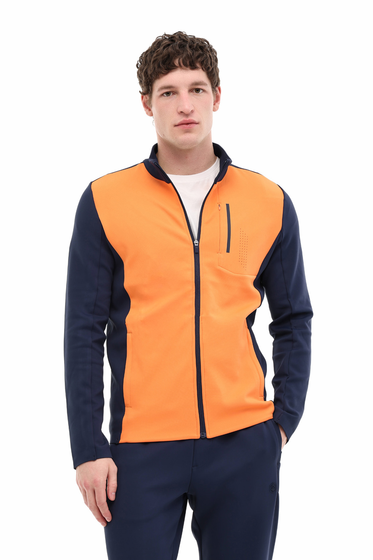 Lumberjack ML BANGU 18CD-ELG2-12 5PR Turuncu Erkek Eşofman Üstü