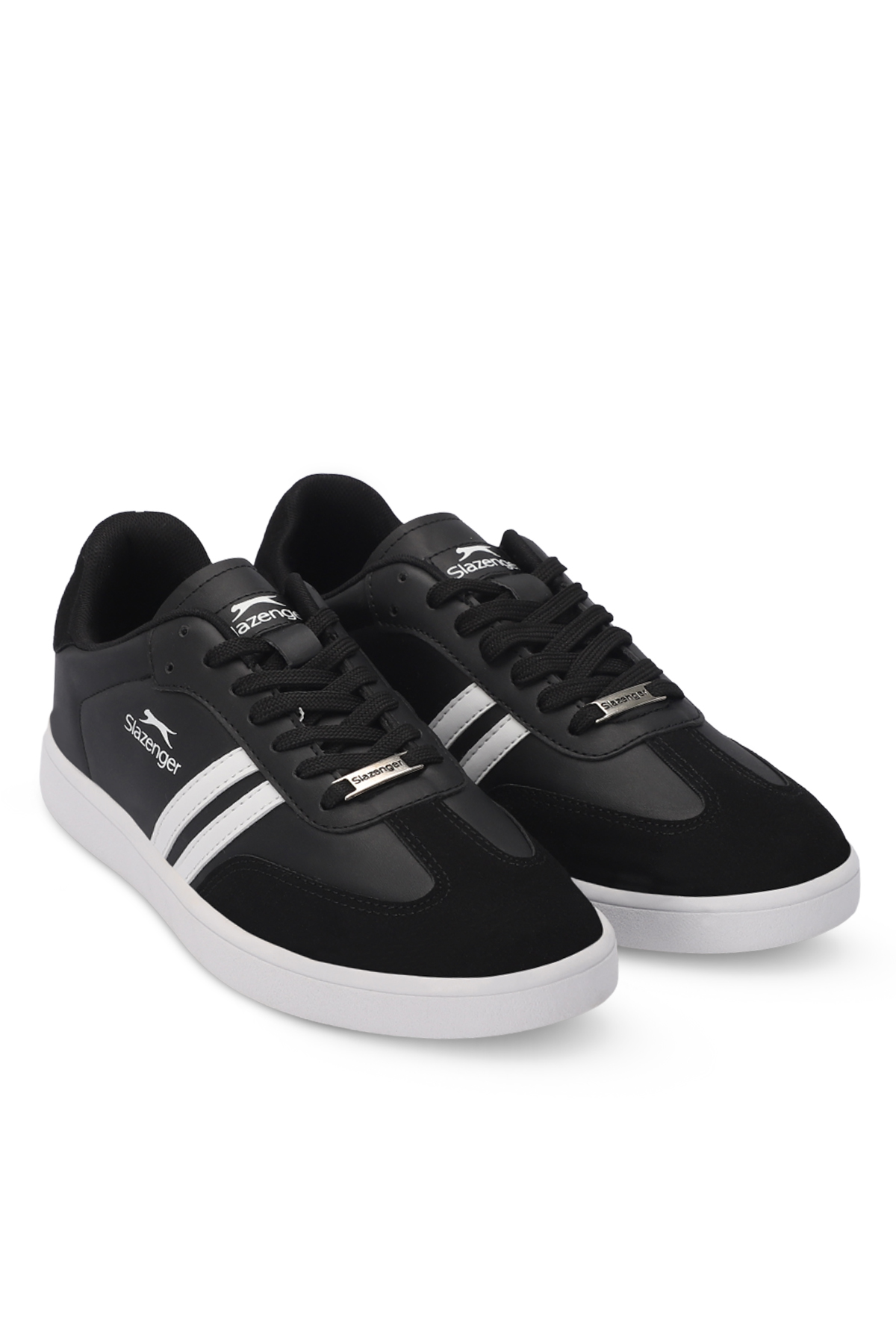 SLAZENGER POUND I Kadın Sneaker Ayakkabı Siyah / Beyaz görsel 2
