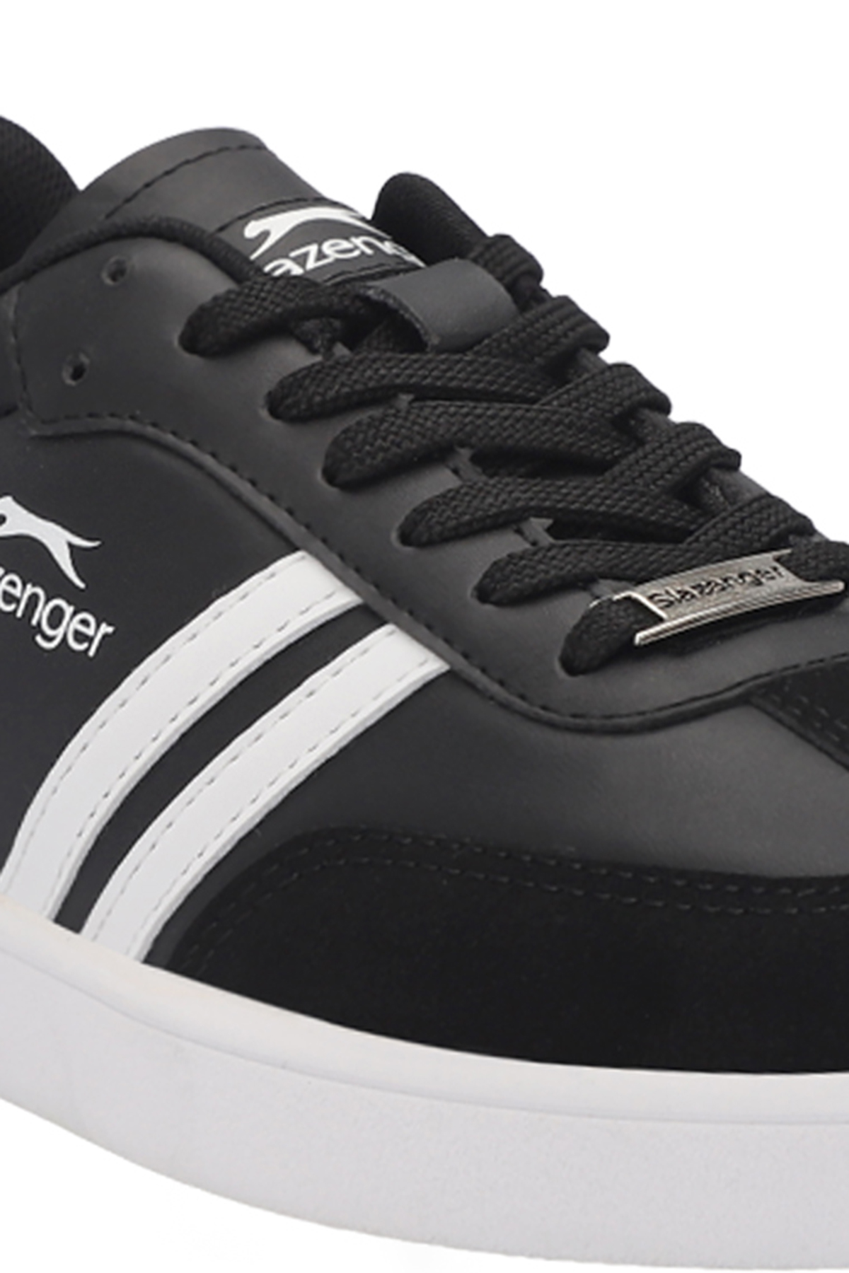 SLAZENGER POUND I Kadın Sneaker Ayakkabı Siyah / Beyaz görsel 4