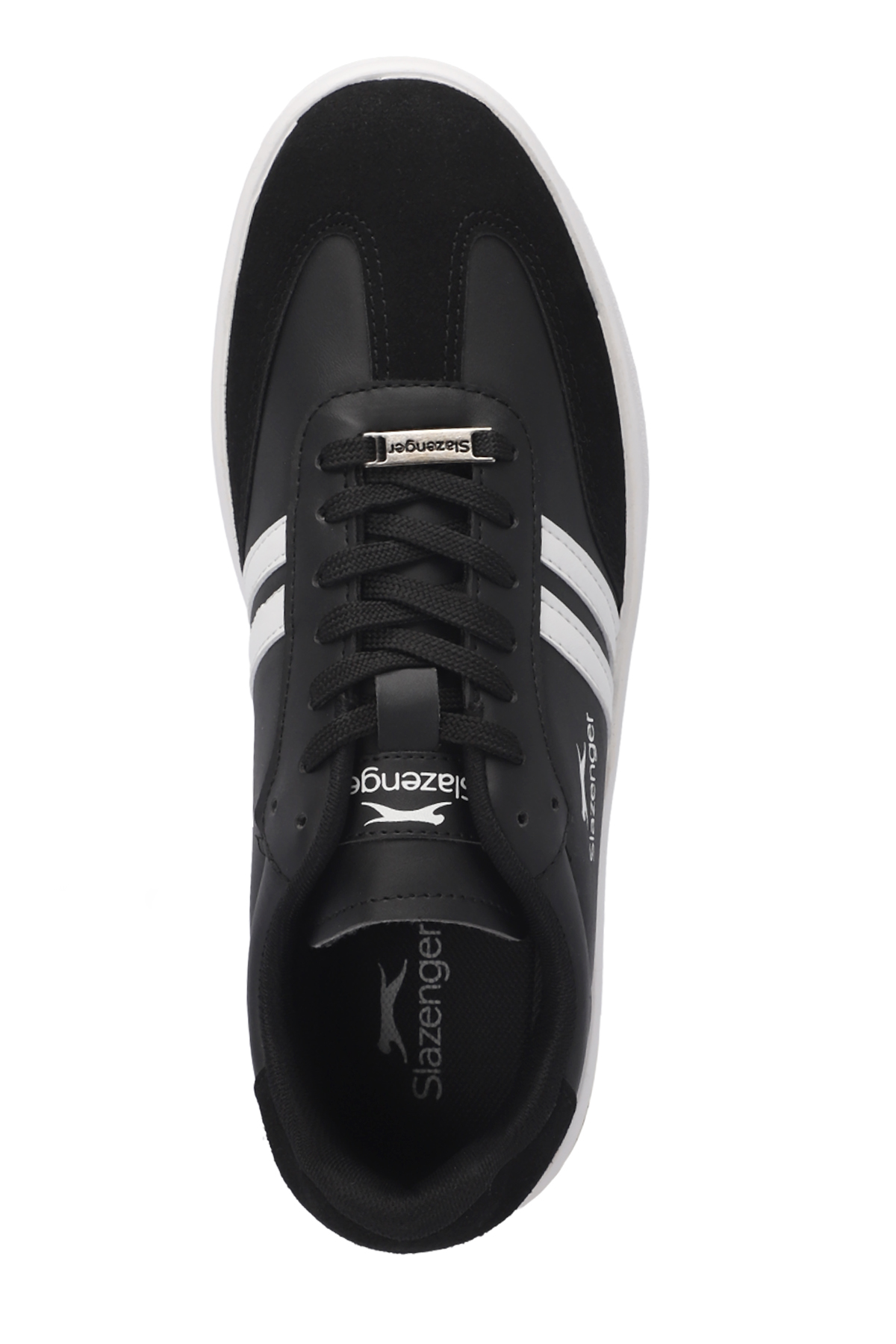SLAZENGER POUND I Kadın Sneaker Ayakkabı Siyah / Beyaz görsel 5