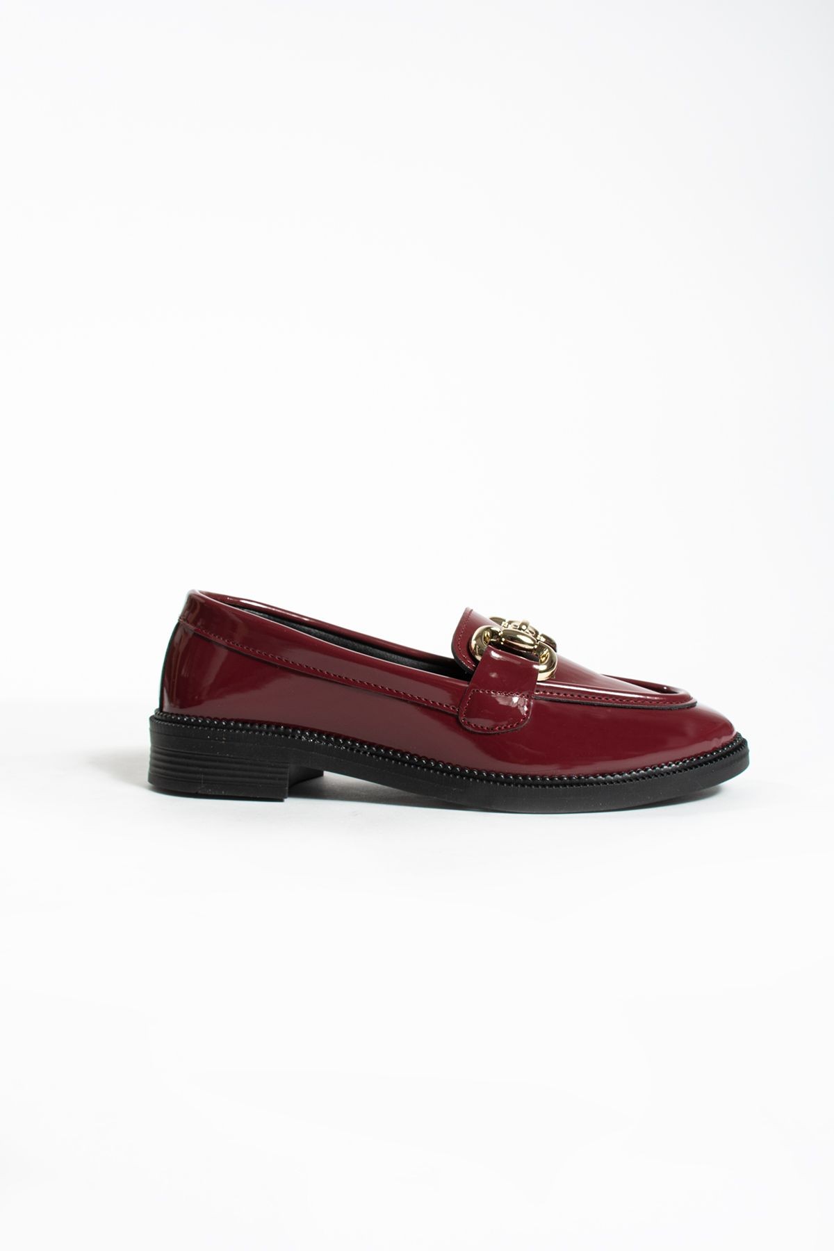DUXAL SHOES Jane Kadın Loafer Makosen Casual Toka Detay Günlük Ayakkabı görsel 5