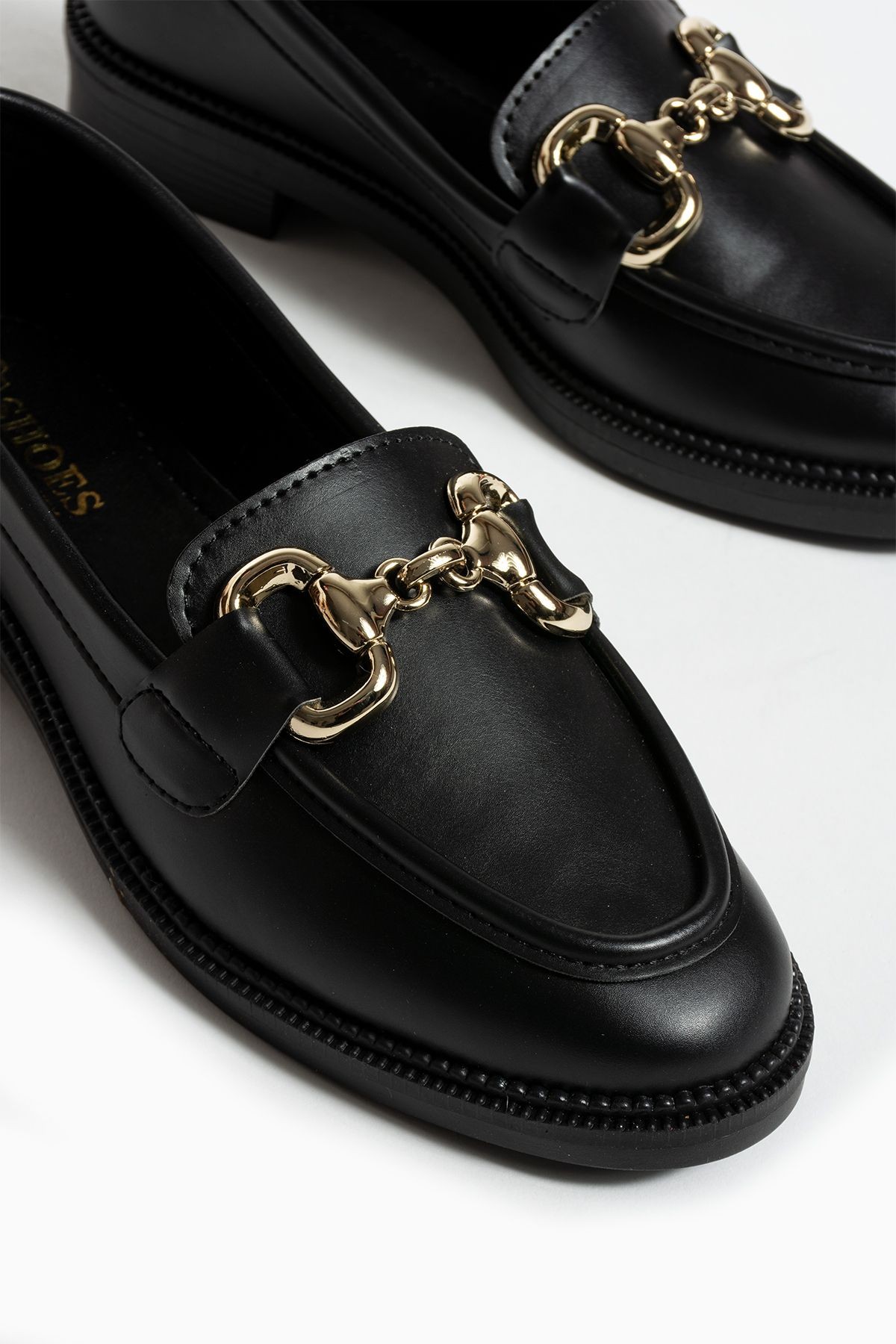 DUXAL SHOES Jane Kadın Loafer Makosen Casual Toka Detay Günlük Ayakkabı görsel 2