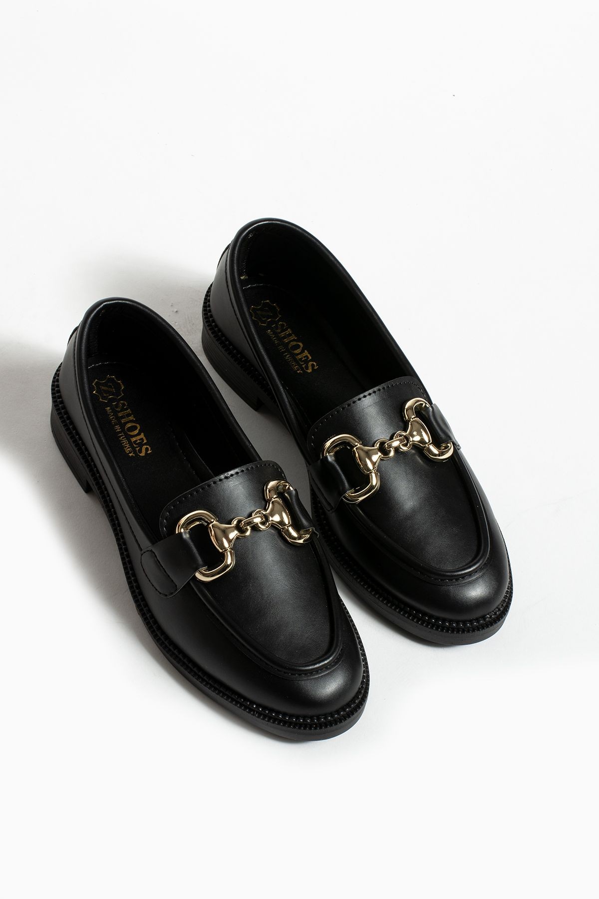 DUXAL SHOES Jane Kadın Loafer Makosen Casual Toka Detay Günlük Ayakkabı görsel 5