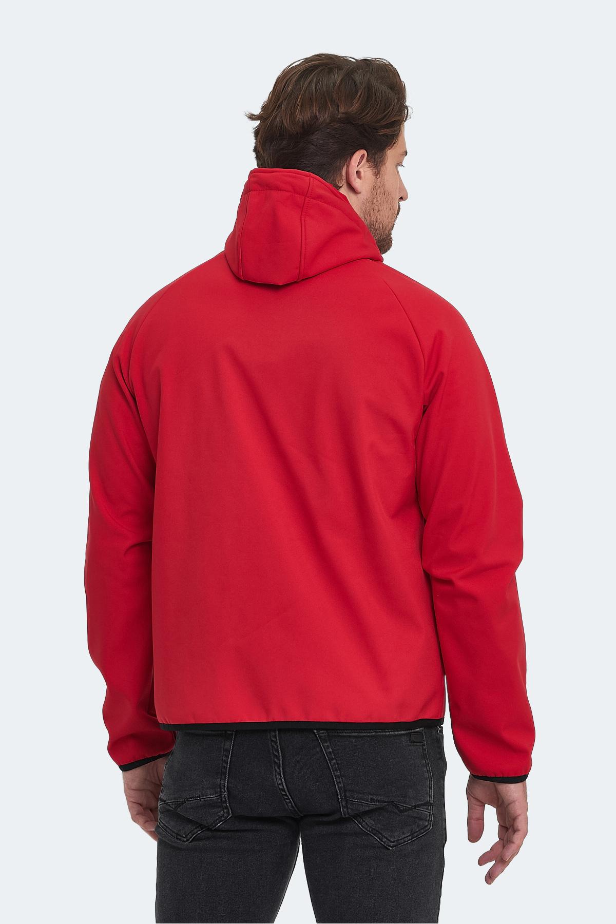 SLAZENGER RANGI Erkek Softshell Kaban Kırmızı görsel 2