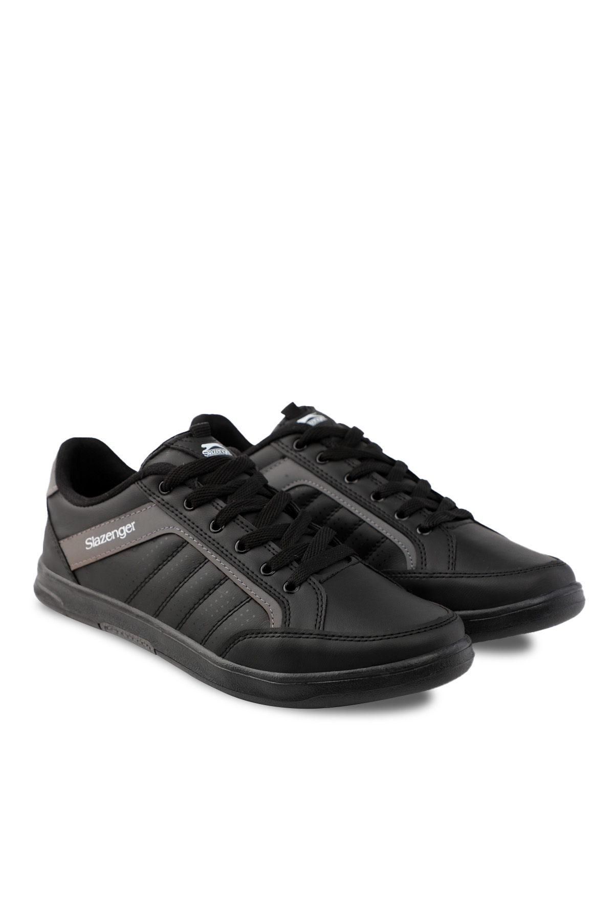 SLAZENGER CANCER I Erkek Sneaker Ayakkabı Siyah / Siyah görsel 2