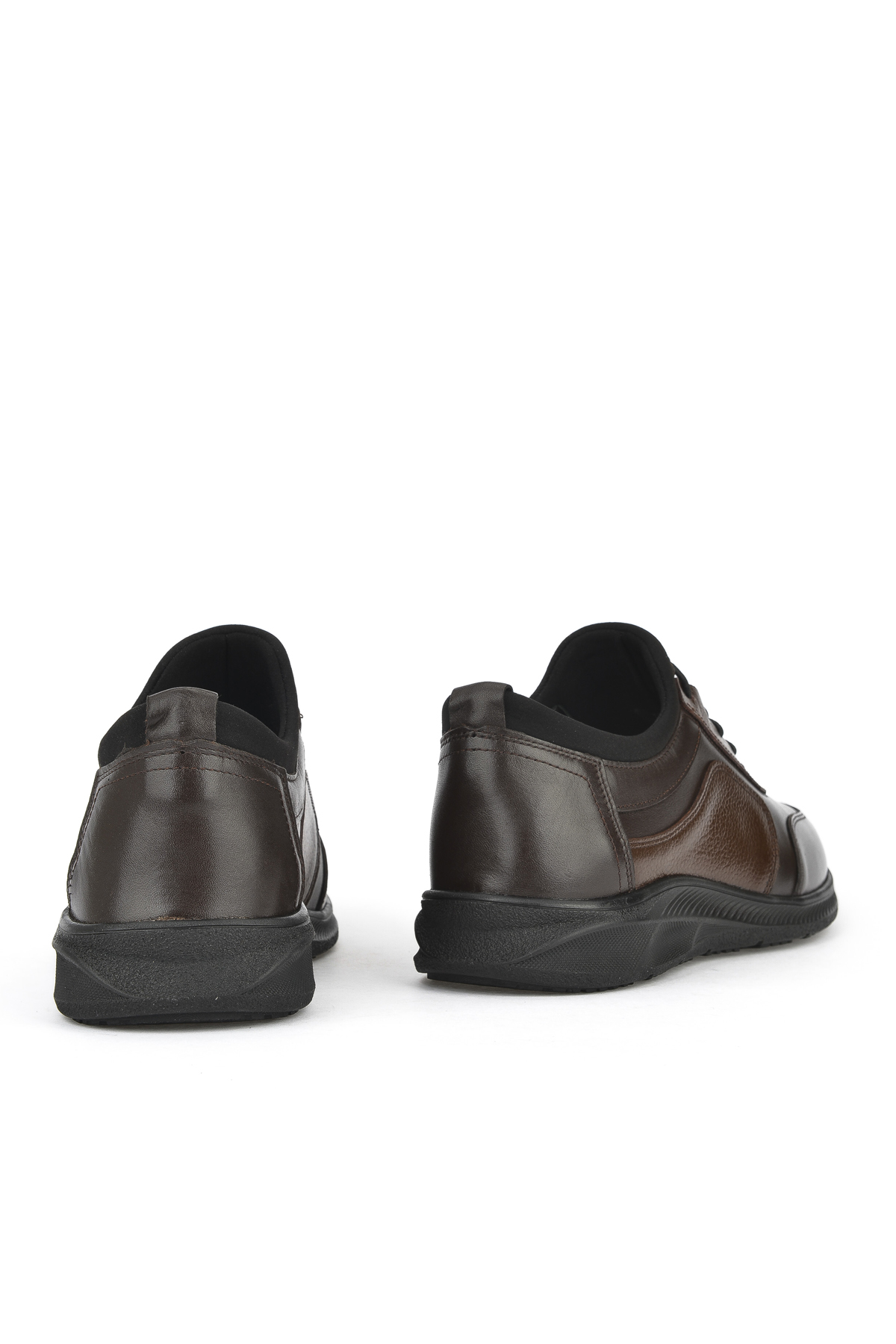 Ziya Ayakkabı Erkek Hakiki Deri Sneaker 143423Z69 Kahve görsel 3