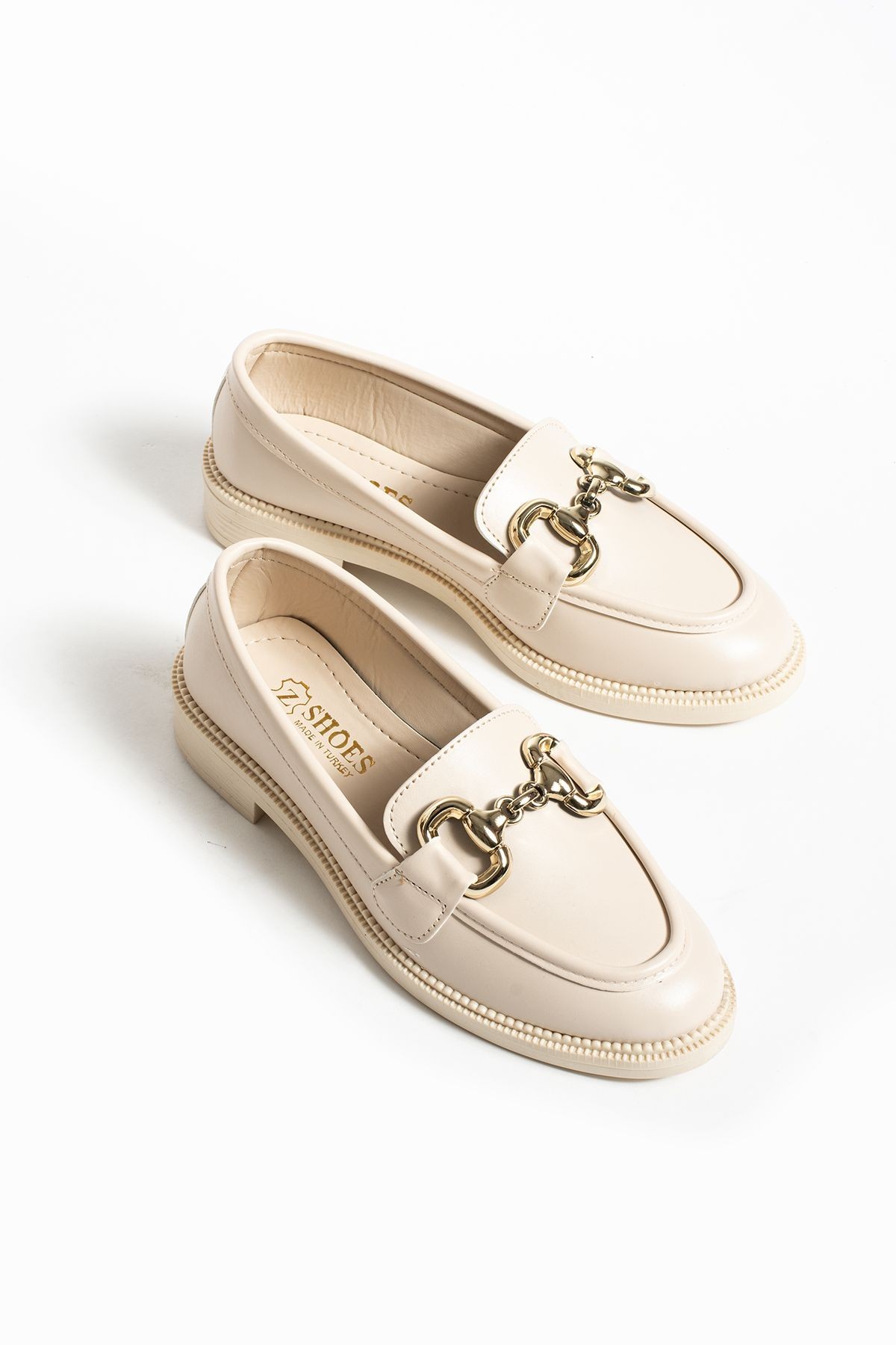 DUXAL SHOES Jane Kadın Loafer Makosen Casual Toka Detay Günlük Ayakkabı