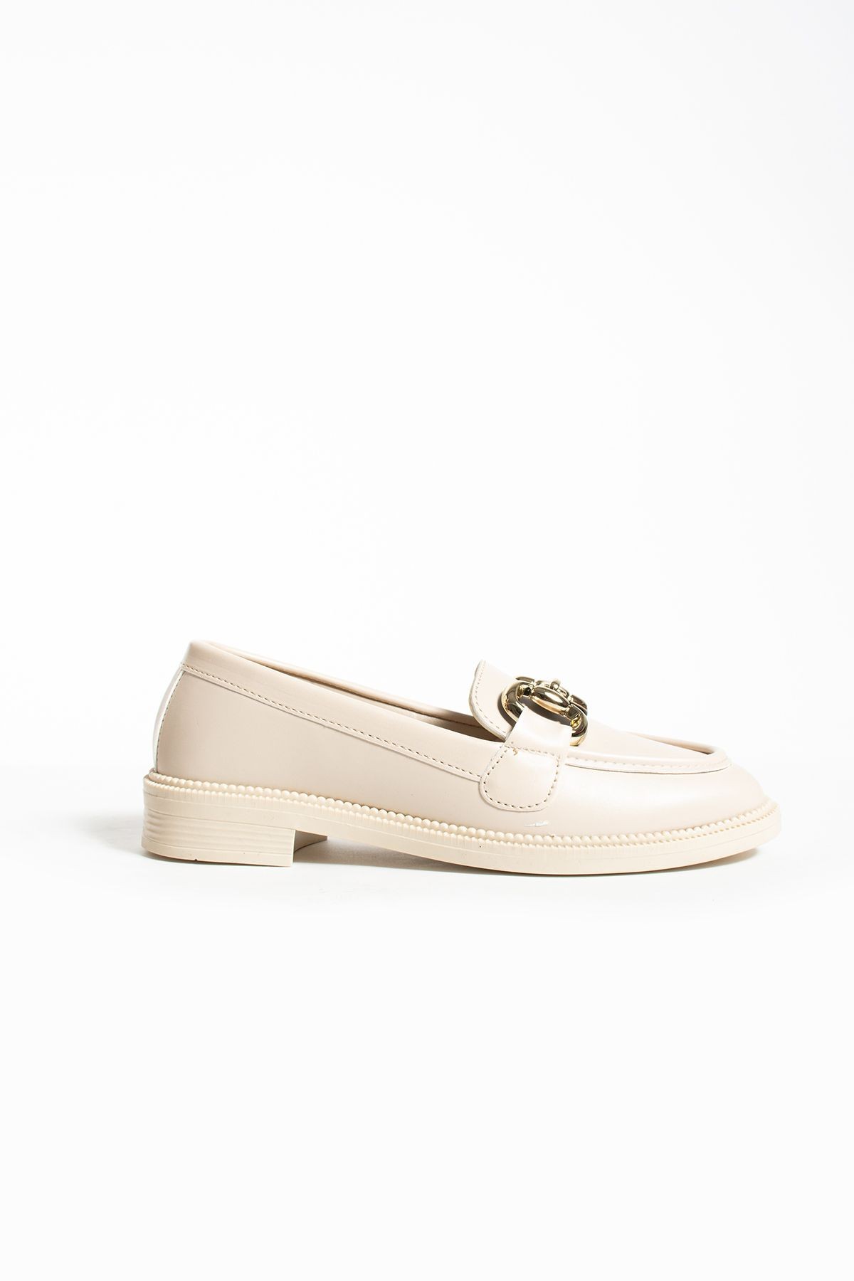 DUXAL SHOES Jane Kadın Loafer Makosen Casual Toka Detay Günlük Ayakkabı görsel 5