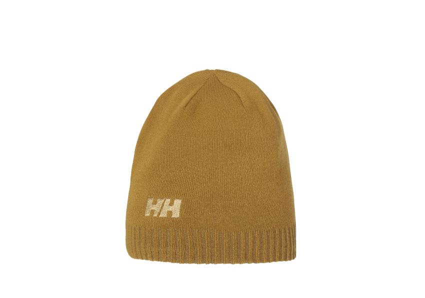 Helly Hansen Brand Beanie Bonnet HH Unisex Hardal Bere görsel 2