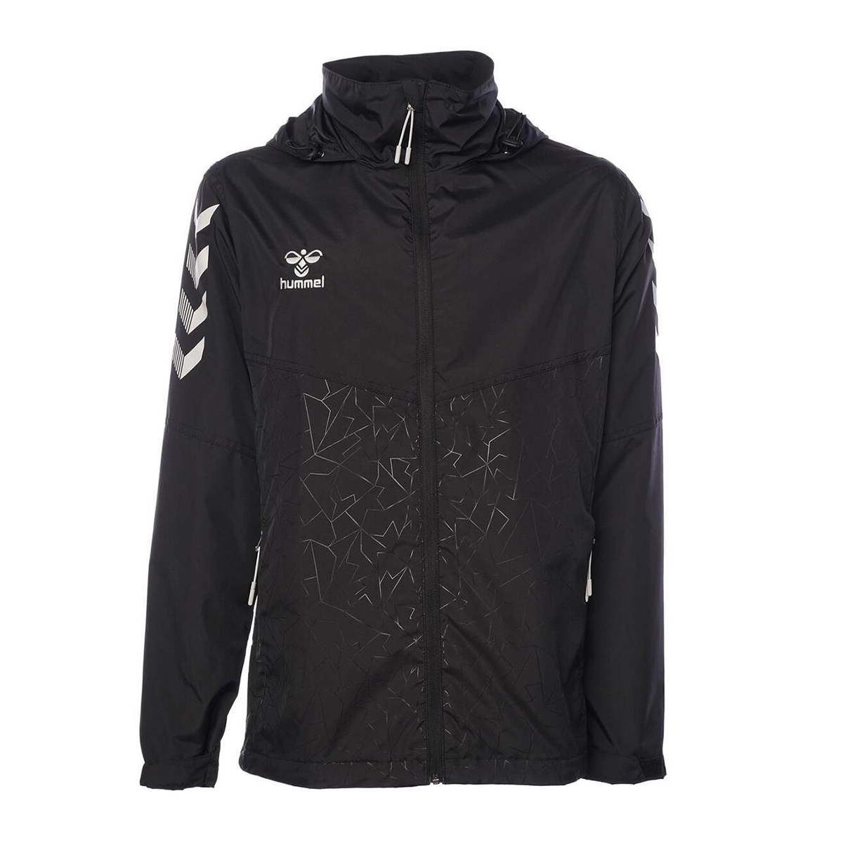 Hummel Dream Erkek Siyah Kapüşonlu Yağmurluk görsel 2