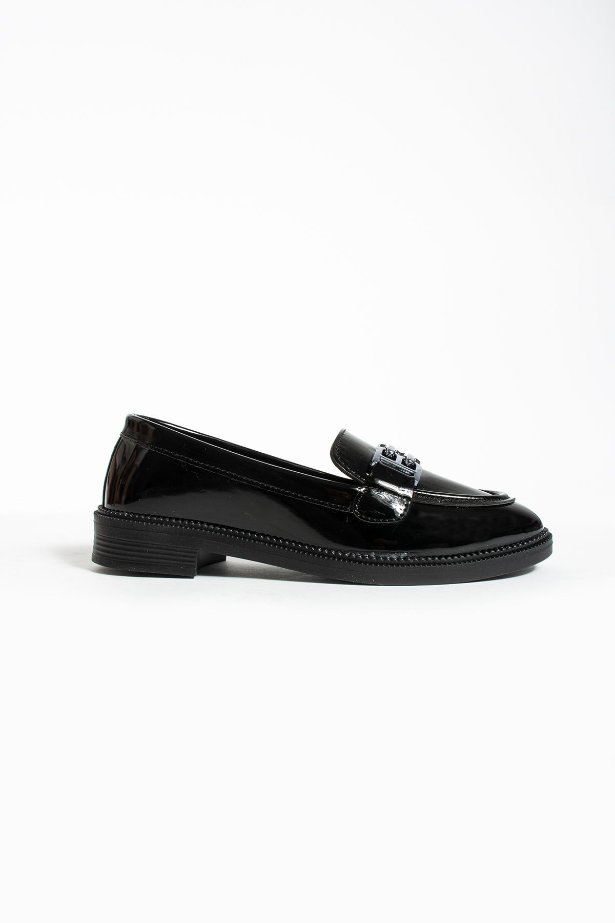 DUXAL SHOES Tegan Kadın Loafer Makosen Casual Toka Detay Günlük Ayakkabı görsel 4