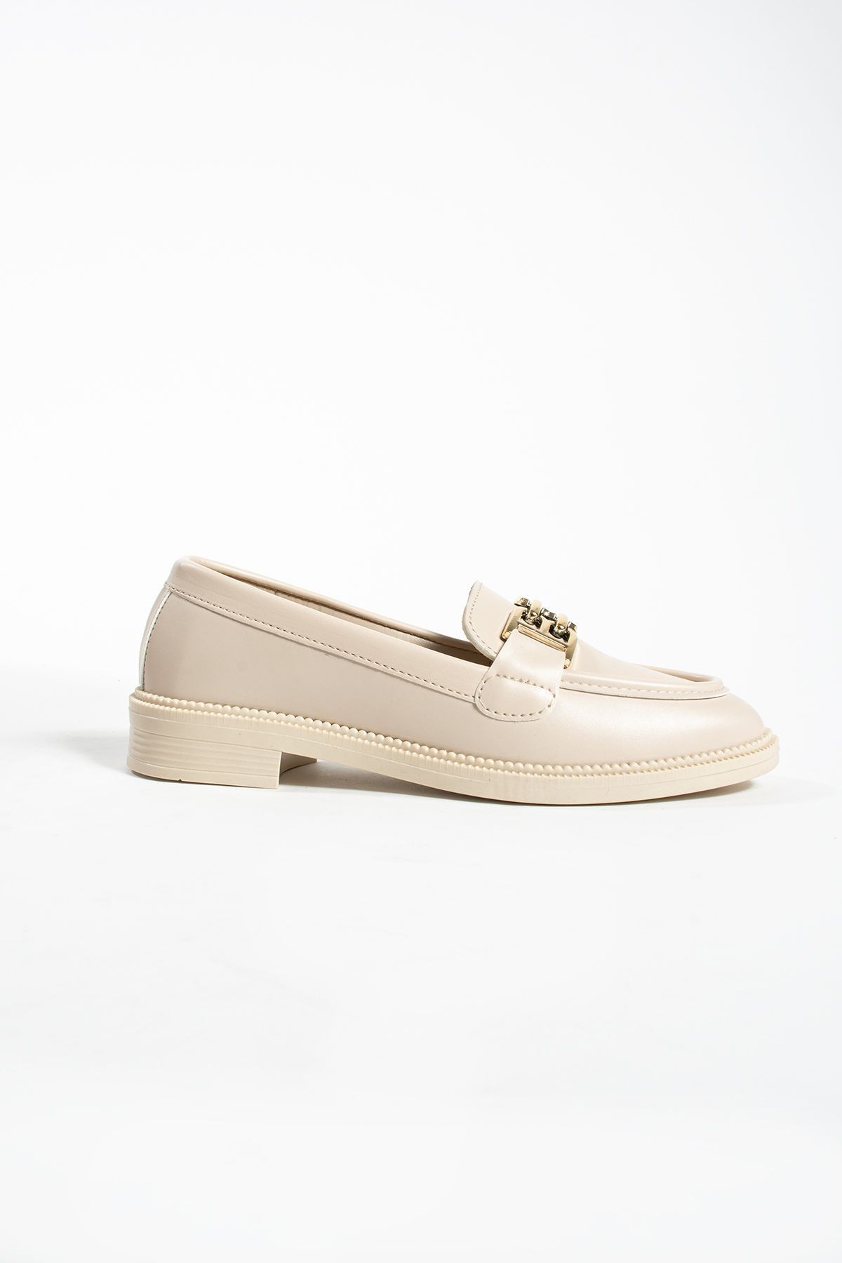 DUXAL SHOES Tegan Kadın Loafer Makosen Casual Toka Detay Günlük Ayakkabı görsel 3