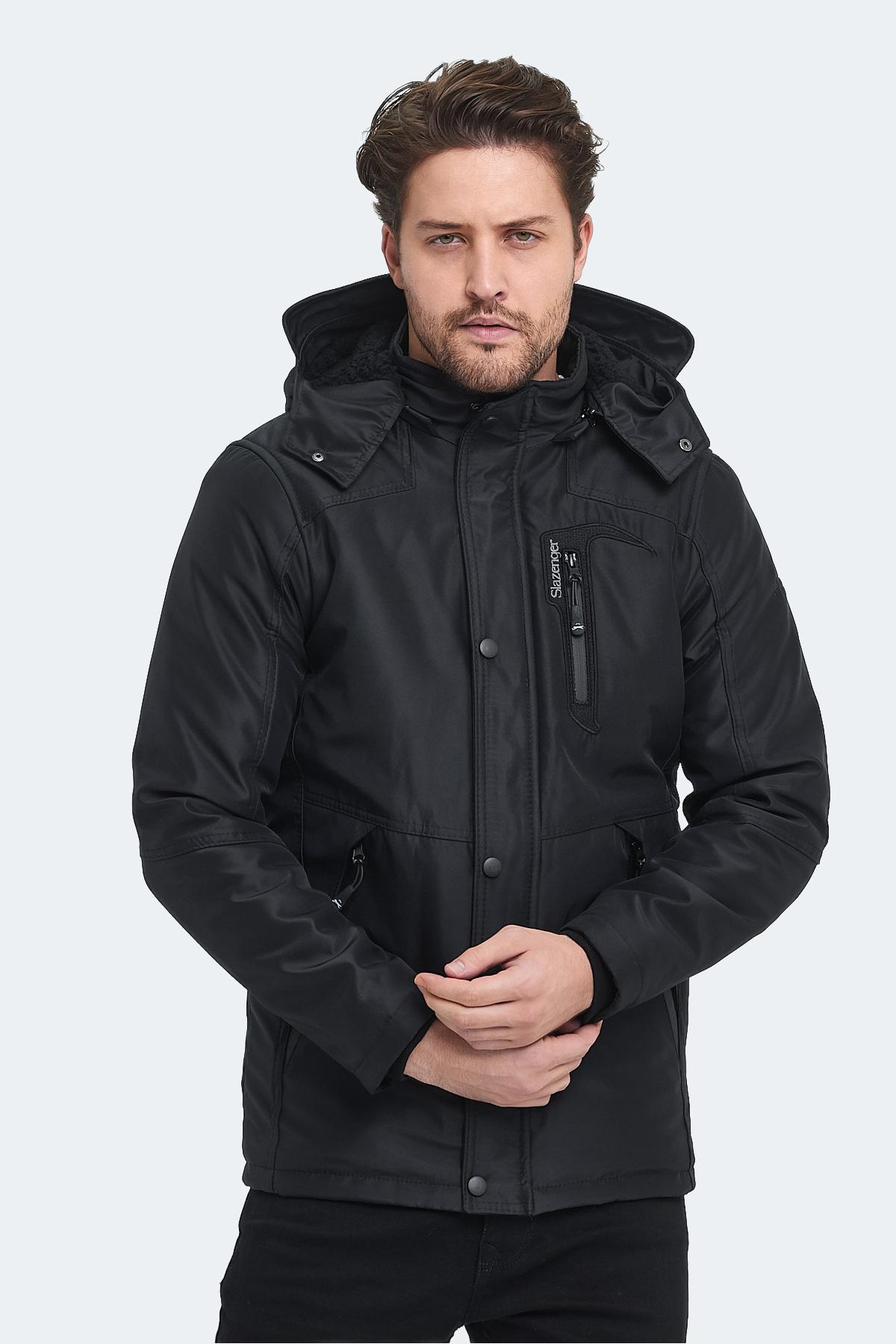 SLAZENGER HANKIN Erkek Siyah Mont & Kaban