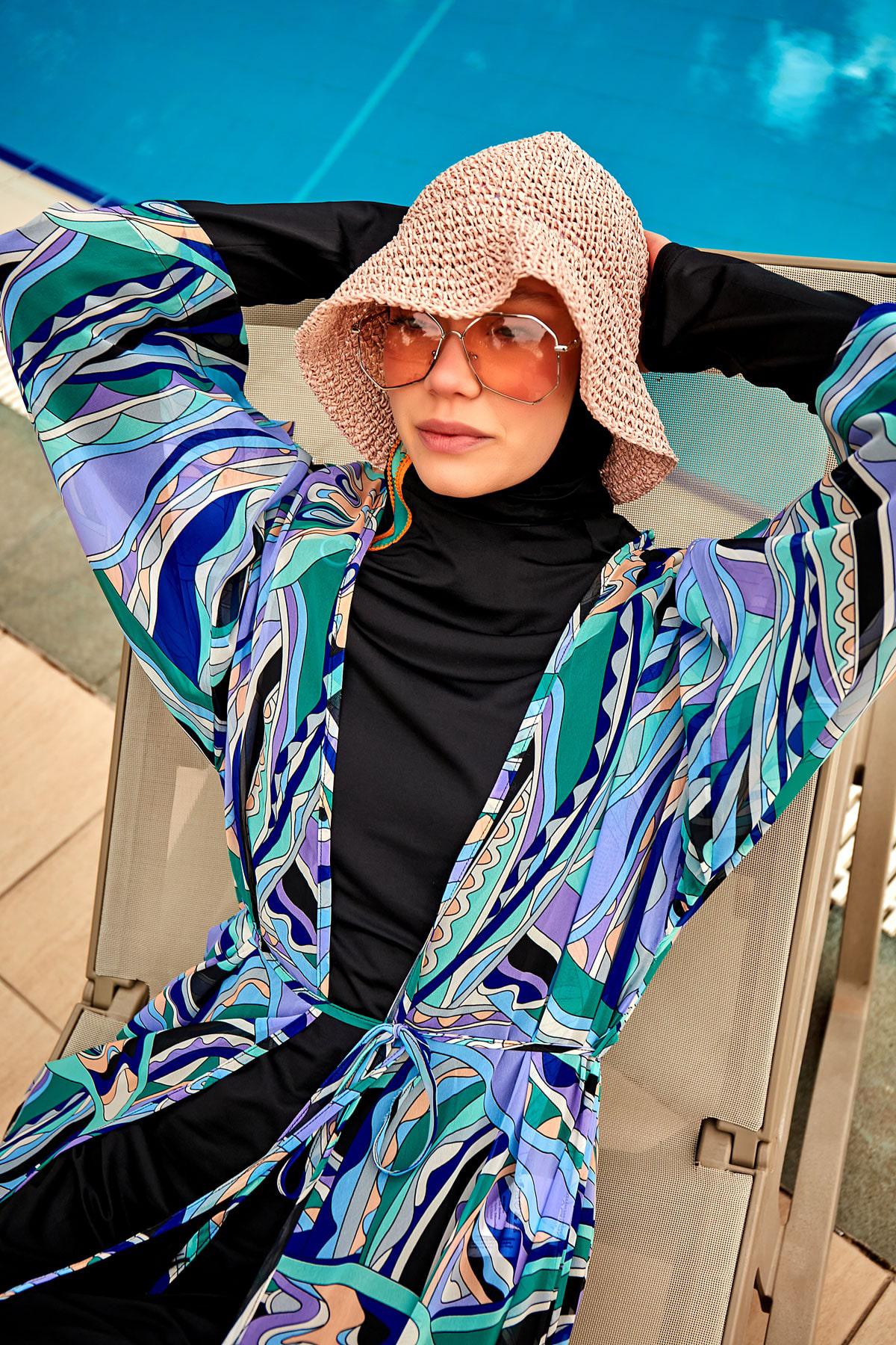 Marina El Örgüsü Camel Hasır Şapka 14399