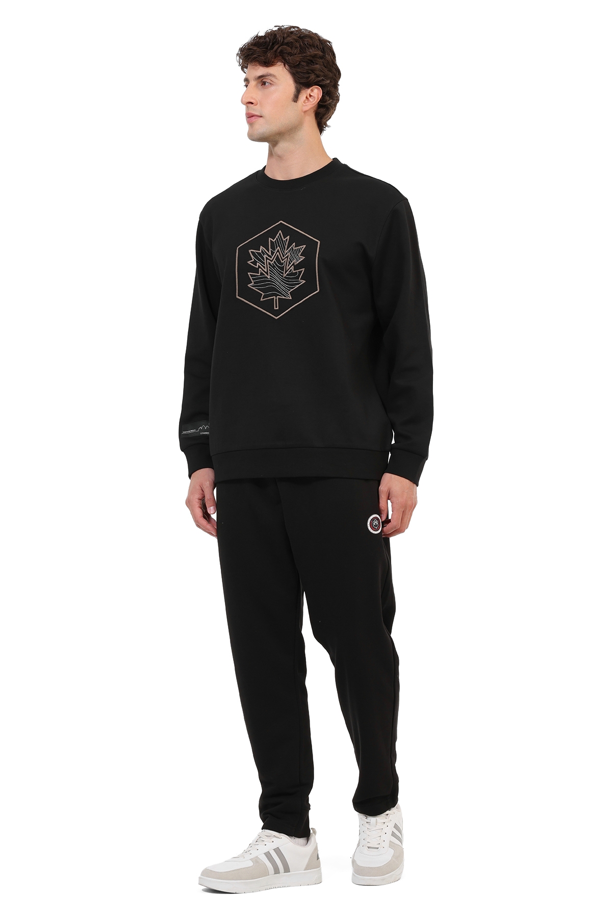 Lumberjack Sweatshirt Erkek BlackBeauty ML ARMAN 16NAT26-4