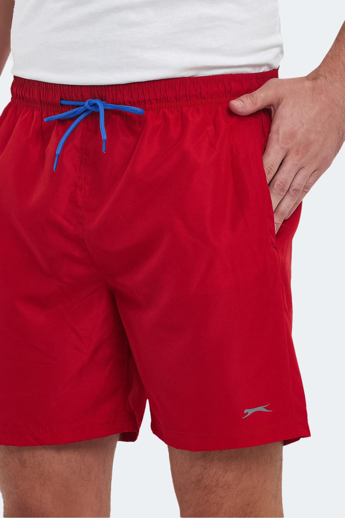SLAZENGER RENO Erkek Mayo Kırmızı görsel 4