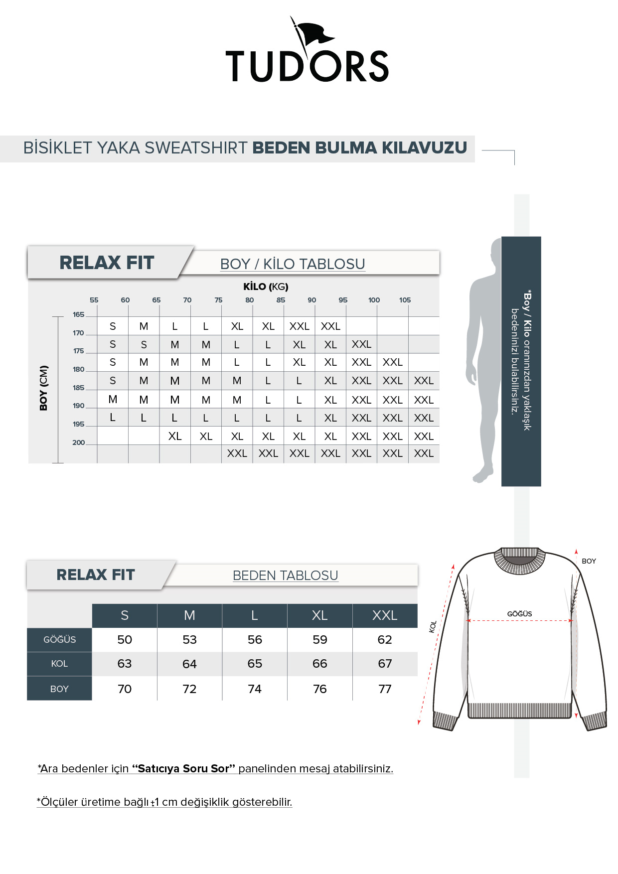 TUDORS Erkek 3'Lü Siyah-Bordo-Beyaz Relax Fit Rahat Kesim %100 Pamuk 2 İplik Bisiklet Yaka Sweatshirt görsel 5