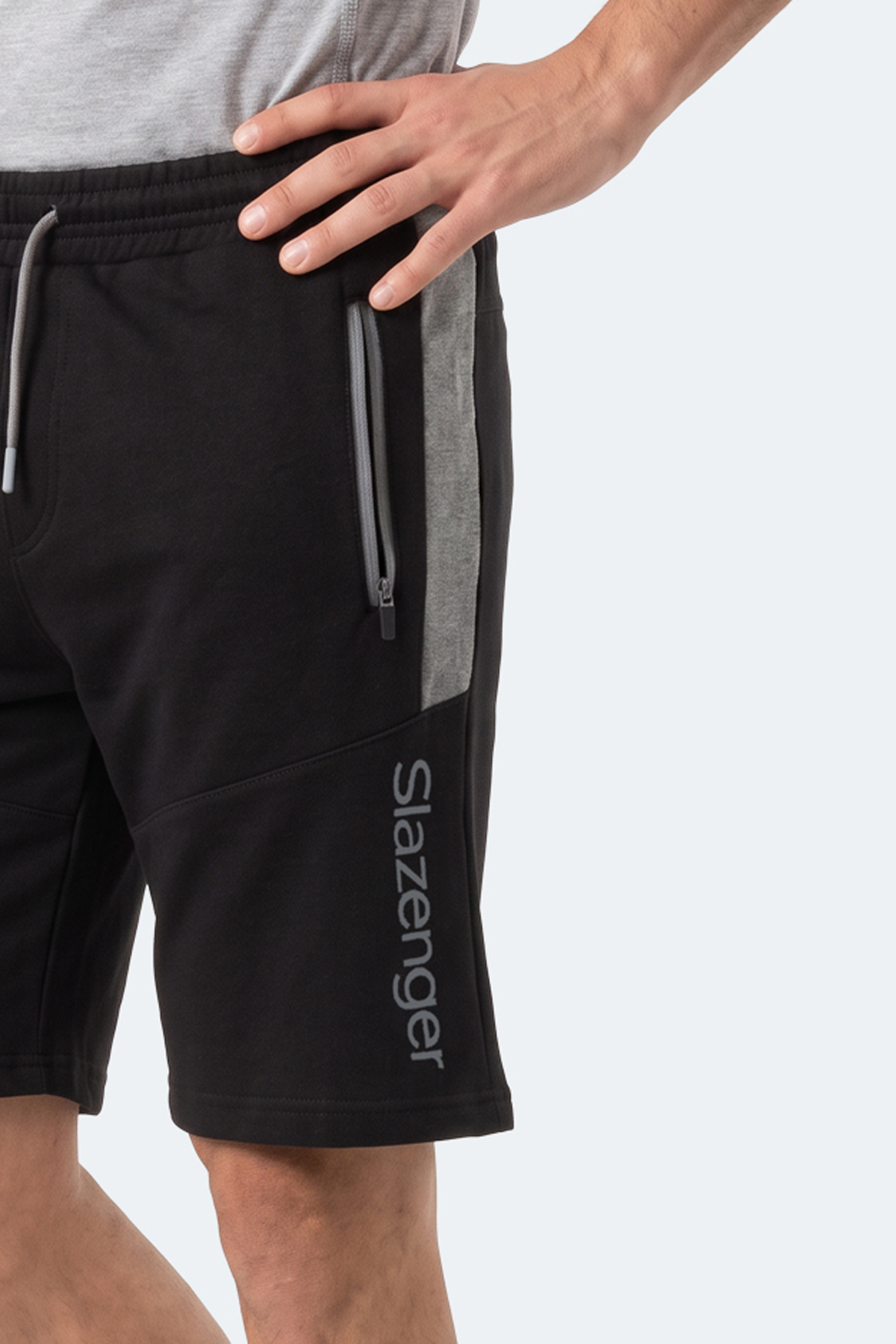 SLAZENGER NIKON I Erkek Siyah Şort görsel 7