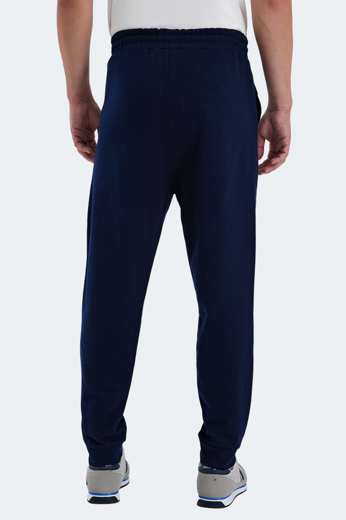 SLAZENGER NACIO Erkek %100 Pamuk Jogger Eşofman Altı Lacivert görsel 6