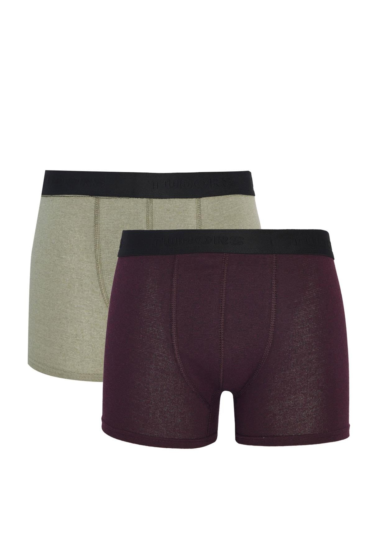 TUDORS Erkek 10'Lu Elastanlı Pamuklu Esnek Kumaş Premium Seri Boxer görsel 5