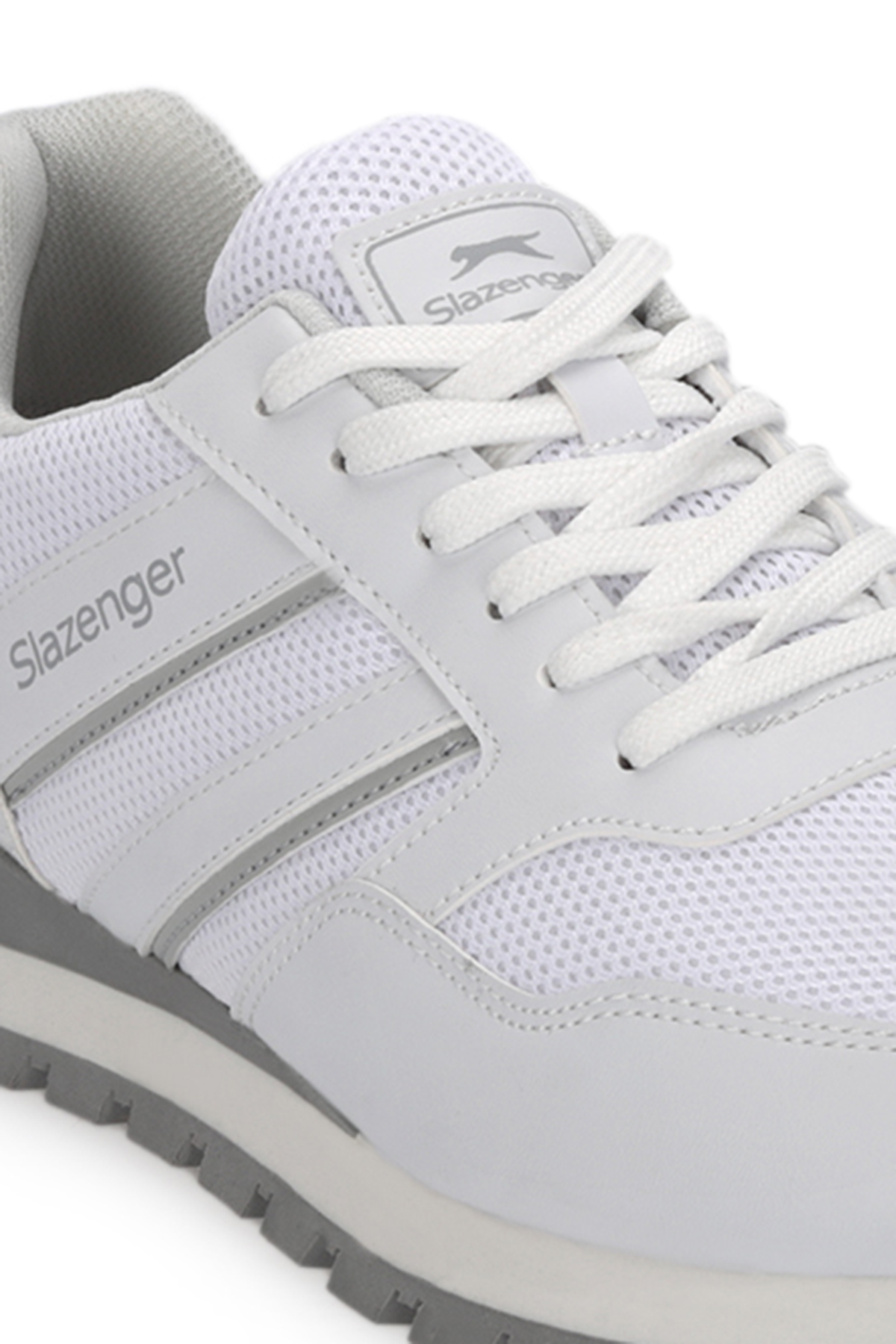 SLAZENGER SANCHEZ I Kadın Beyaz / Gri Günlük Spor Ayakkabısı görsel 4