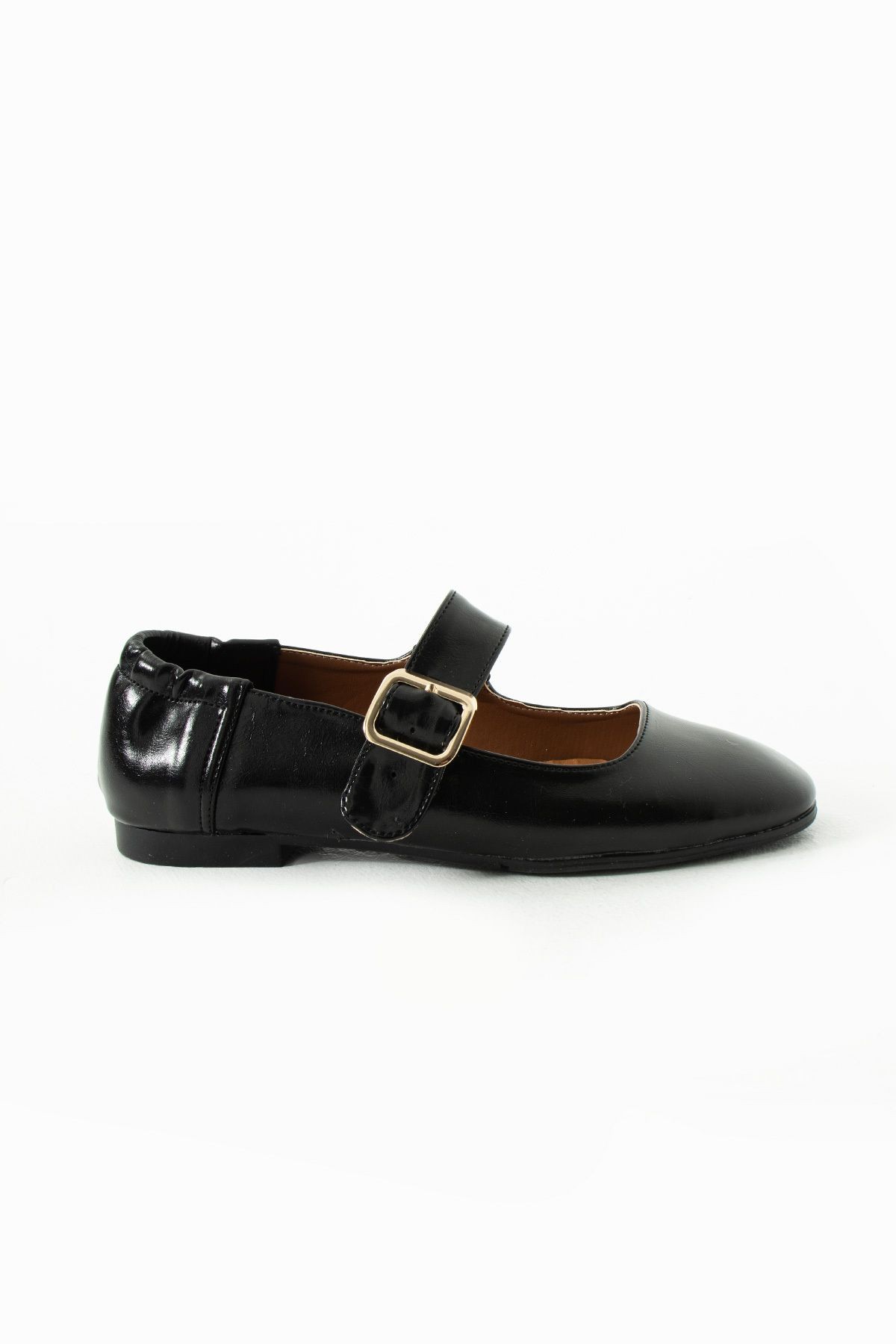 DUXAL SHOES Aleyna Kadın Yumuşak Babet Toka Detaylı Günlük Ayakkabı