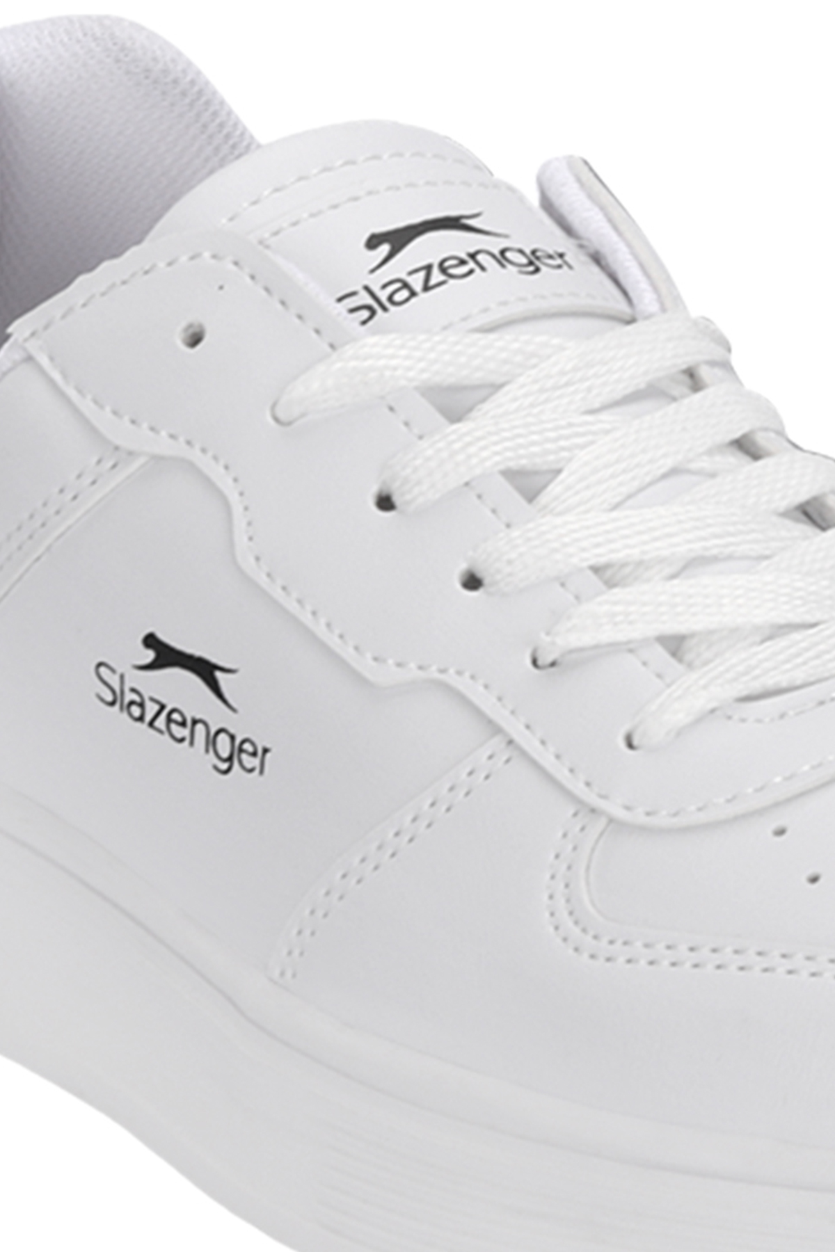 SLAZENGER CRUZA I Kadın Beyaz / Siyah Günlük Spor Ayakkabısı görsel 4