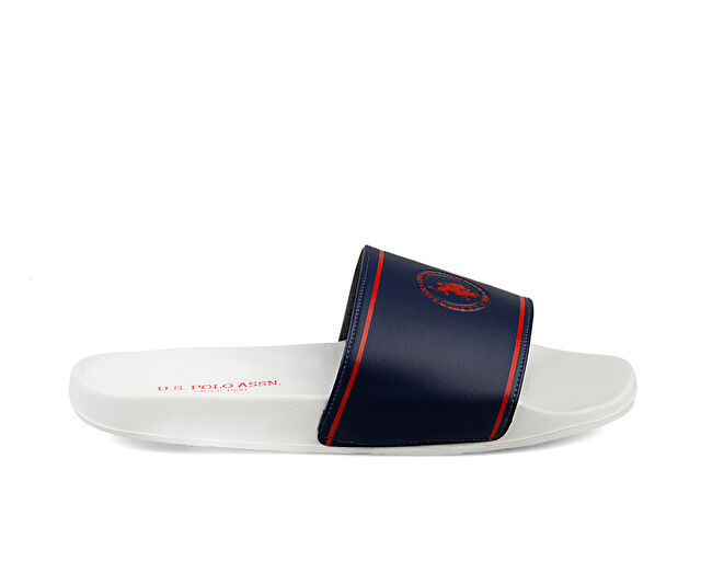 U.S. POLO ASSN. U.S.Polo Assn. Dream 1 Fx Navy Erkek Terliği 101029173 Beyaz