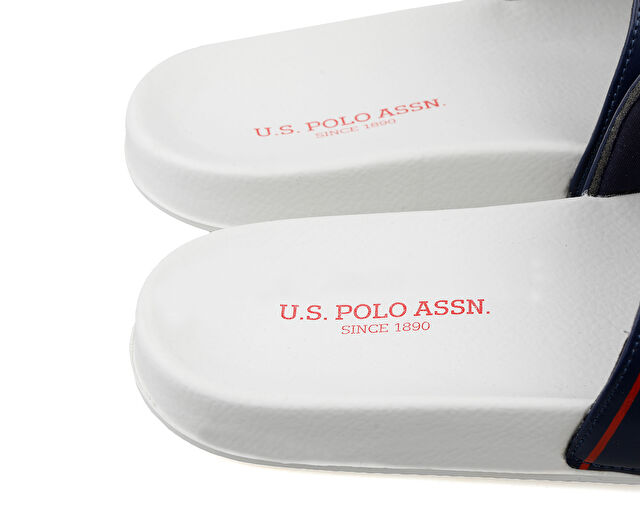 U.S. POLO ASSN. U.S.Polo Assn. Dream 1 Fx Navy Erkek Terliği 101029173 Beyaz görsel 4