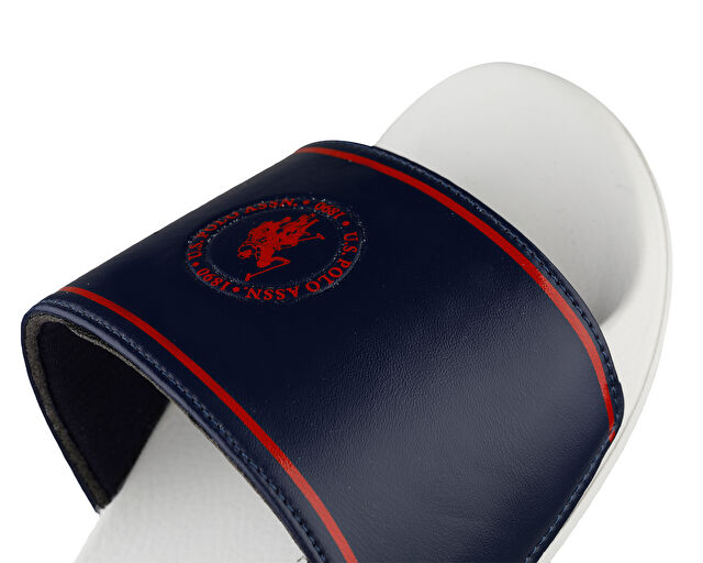 U.S. POLO ASSN. U.S.Polo Assn. Dream 1 Fx Navy Erkek Terliği 101029173 Beyaz görsel 5