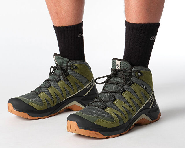 Salomon X-Adventure Recon Mid Gore-Tex Erkek Outdoor AyakkabısıL47814600 Yeşil görsel 2