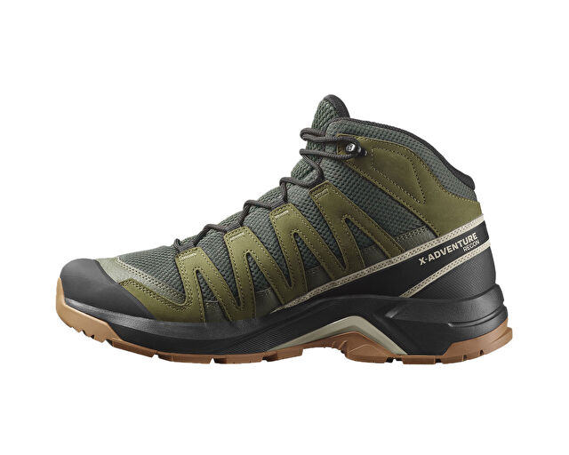 Salomon X-Adventure Recon Mid Gore-Tex Erkek Outdoor AyakkabısıL47814600 Yeşil görsel 3