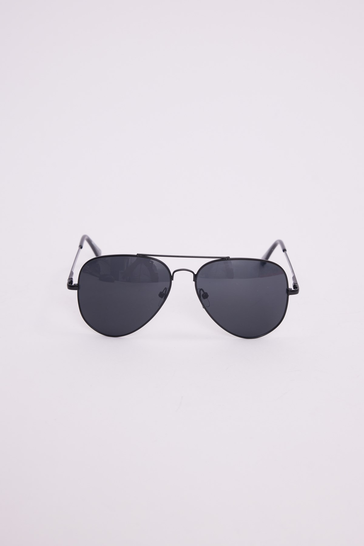 TUDORS Unisex Oval Damla Model Çerçeveli Siyah Uv 400 Korumalı Güneş Gözlüğü