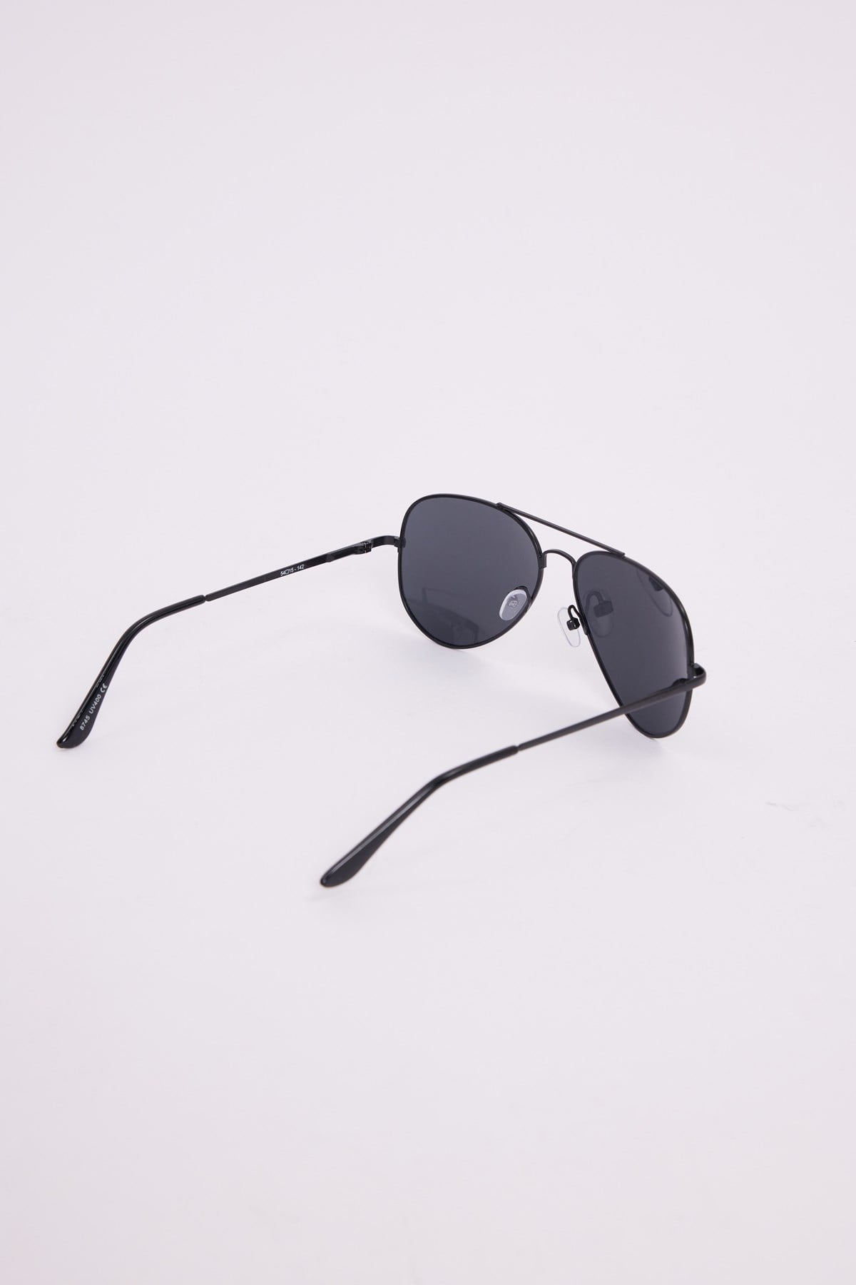 TUDORS Unisex Oval Damla Model Çerçeveli Siyah Uv 400 Korumalı Güneş Gözlüğü görsel 5