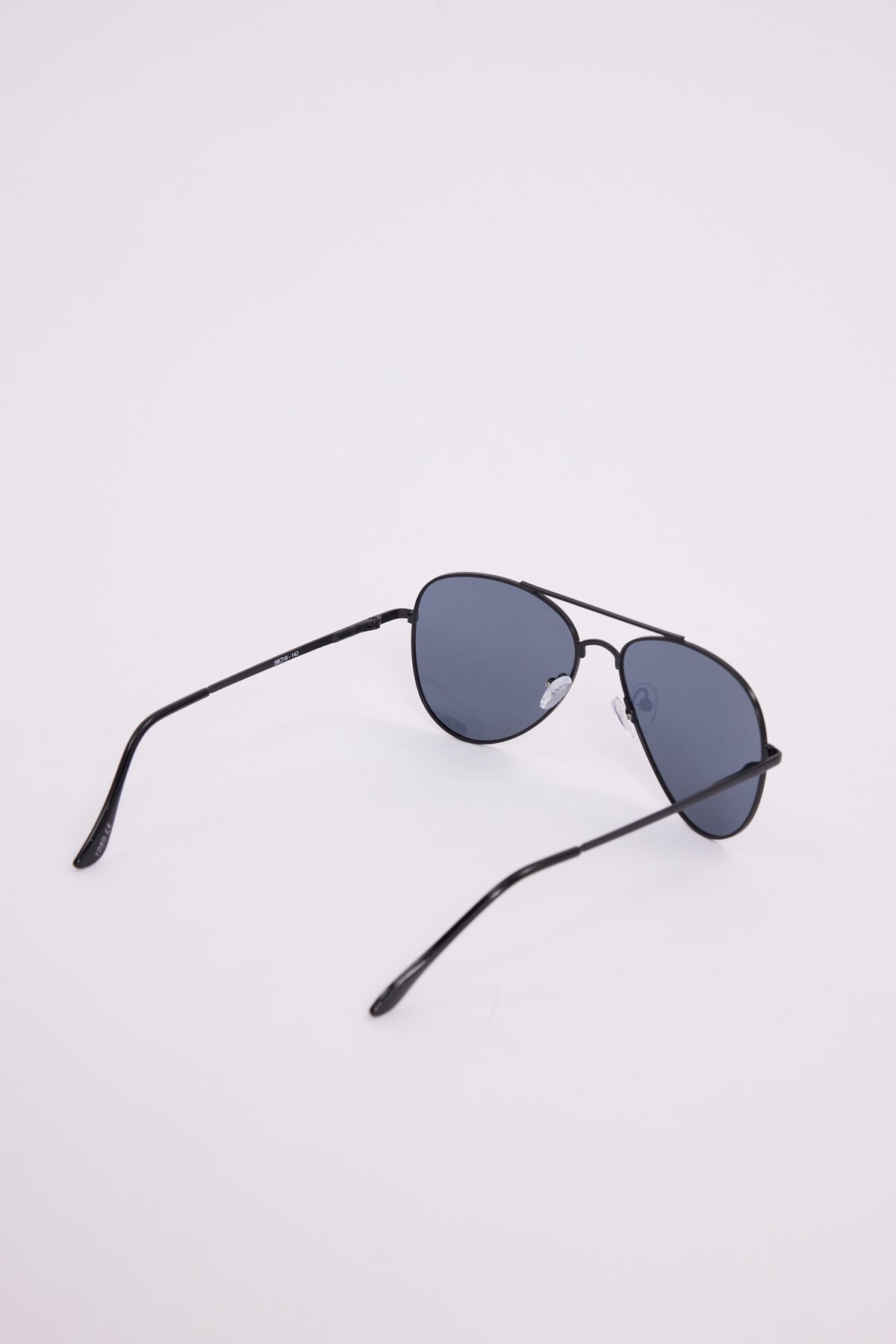 TUDORS Unisex Oval Damla Model Siyah Çerçeveli Uv 400 Korumalı Güneş Gözlüğü görsel 4