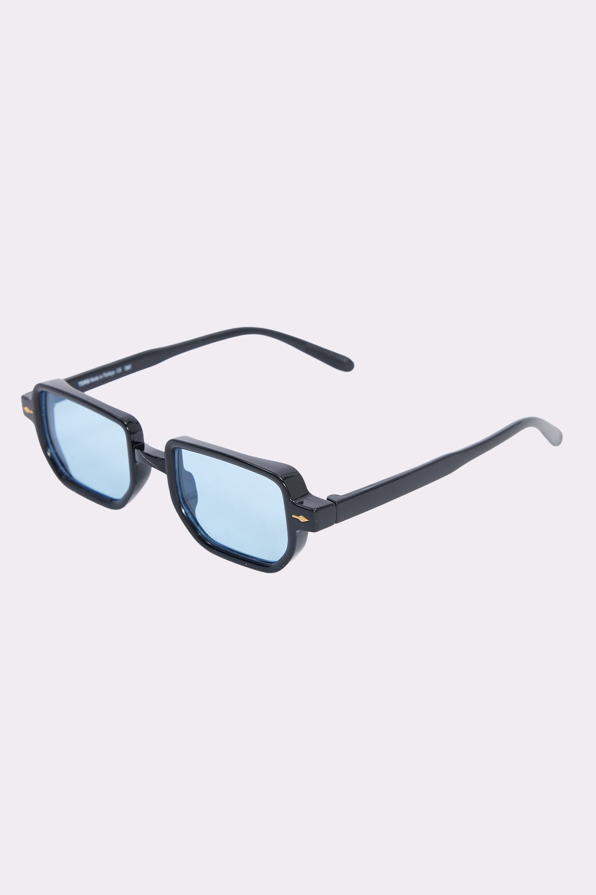TUDORS Unisex Geometrik Çerçeve Siyah Çerçeve Uv 400 Korumalı Güneş Gözlüğü görsel 2