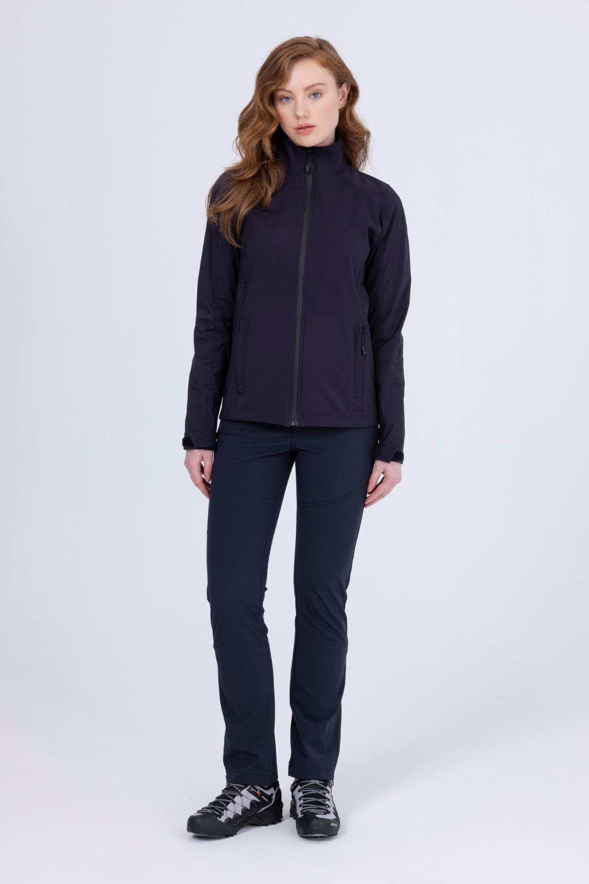 2AS Bianca İnce Softshell Kadın Ceket Antrasit