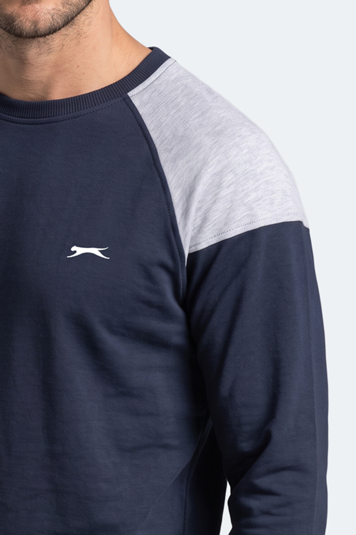 SLAZENGER MADE Erkek Lacivert Sweatshırt görsel 2
