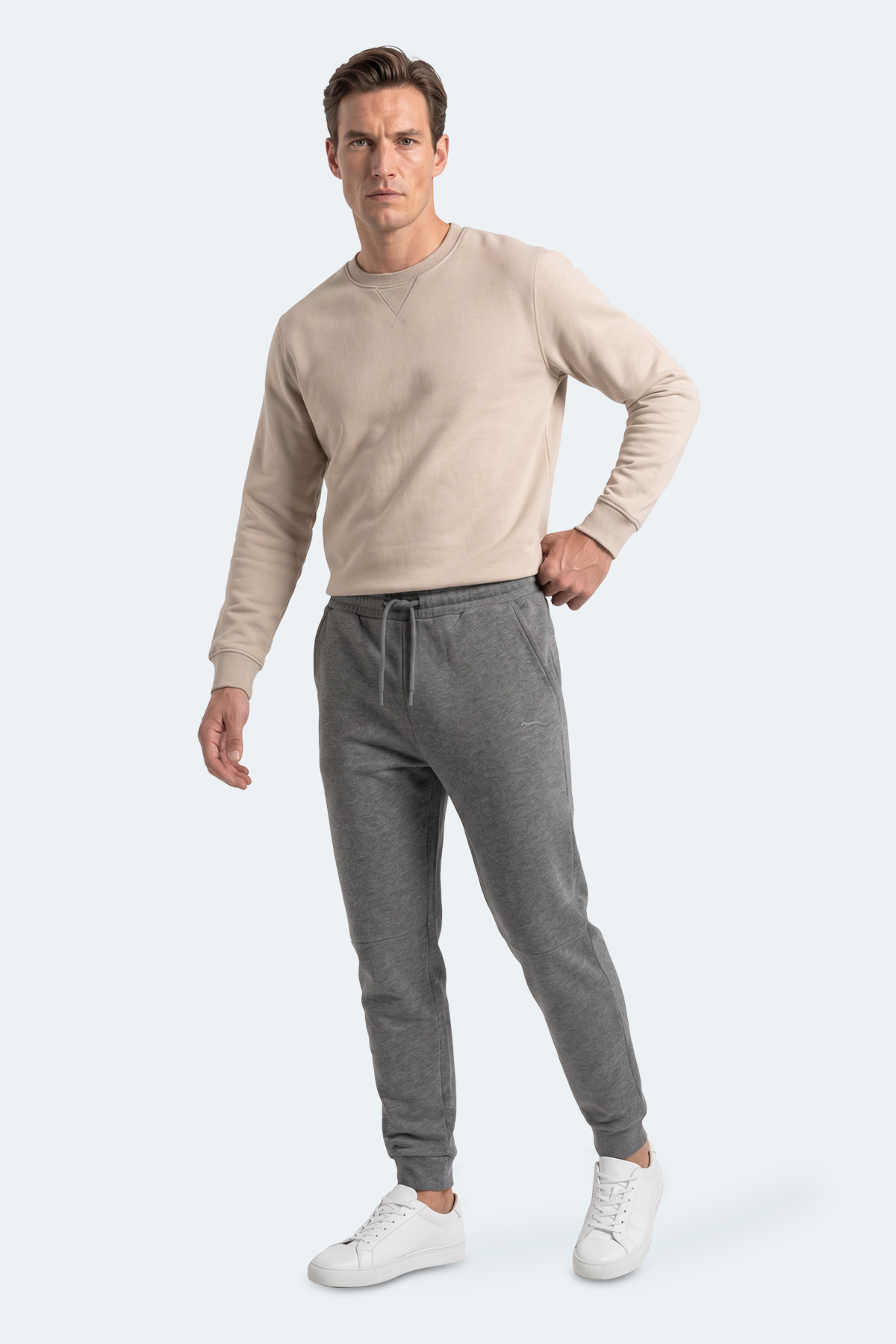 SLAZENGER KORVIX I Erkek Antrasit Eşofman Altı görsel 2