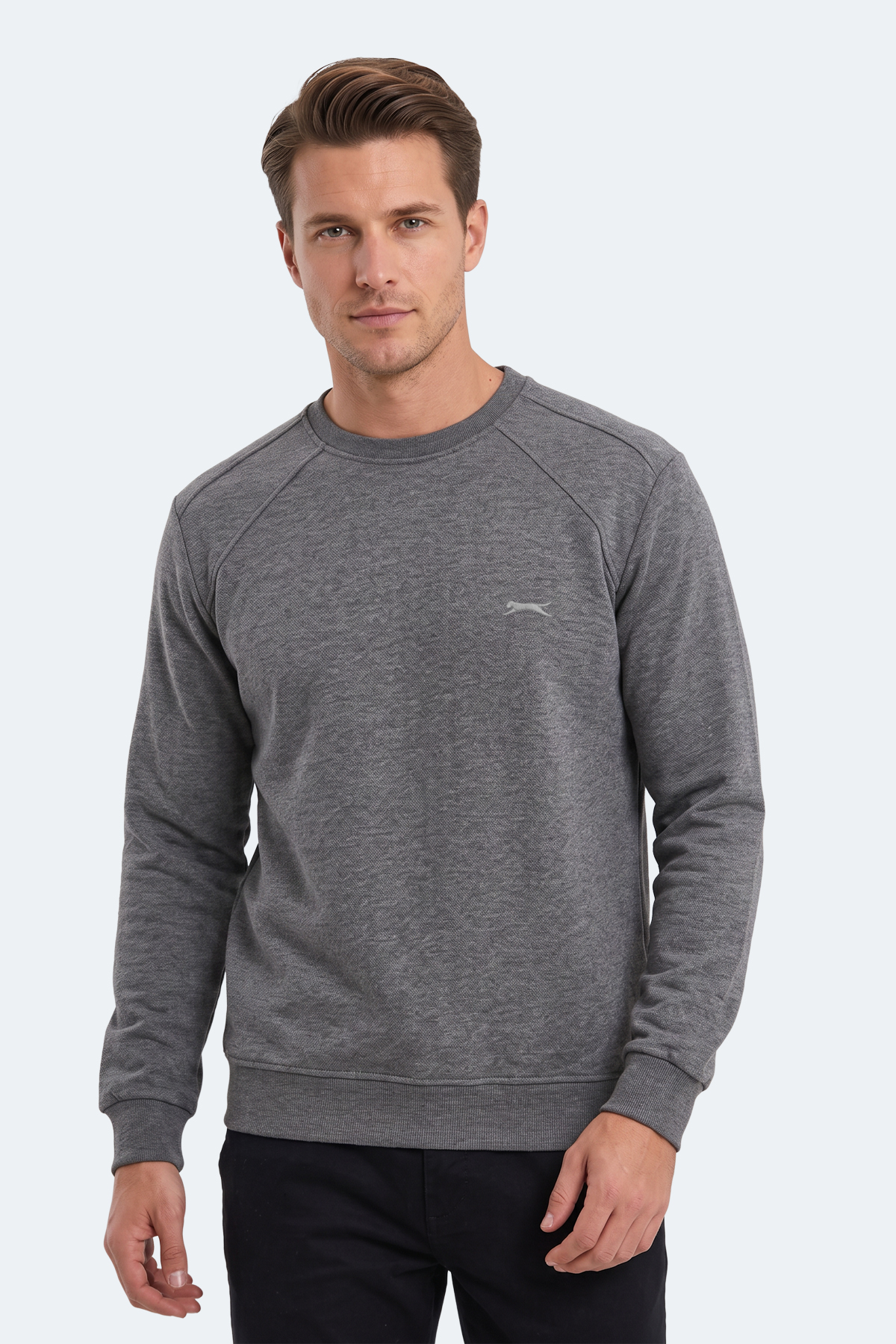 SLAZENGER KOVAN I Erkek Antrasit Sweatshırt