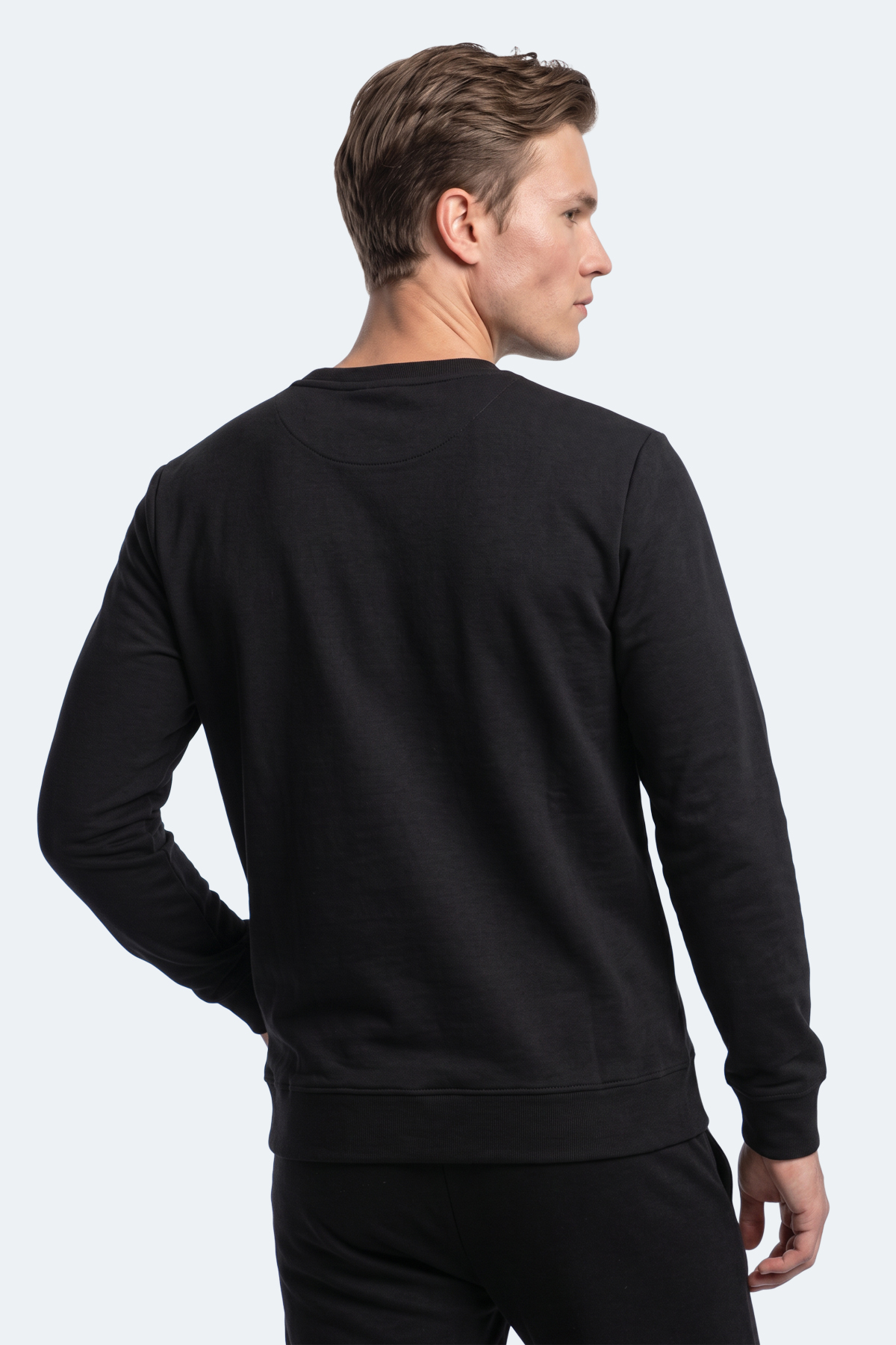 SLAZENGER GANG Erkek Siyah Sweatshırt görsel 7