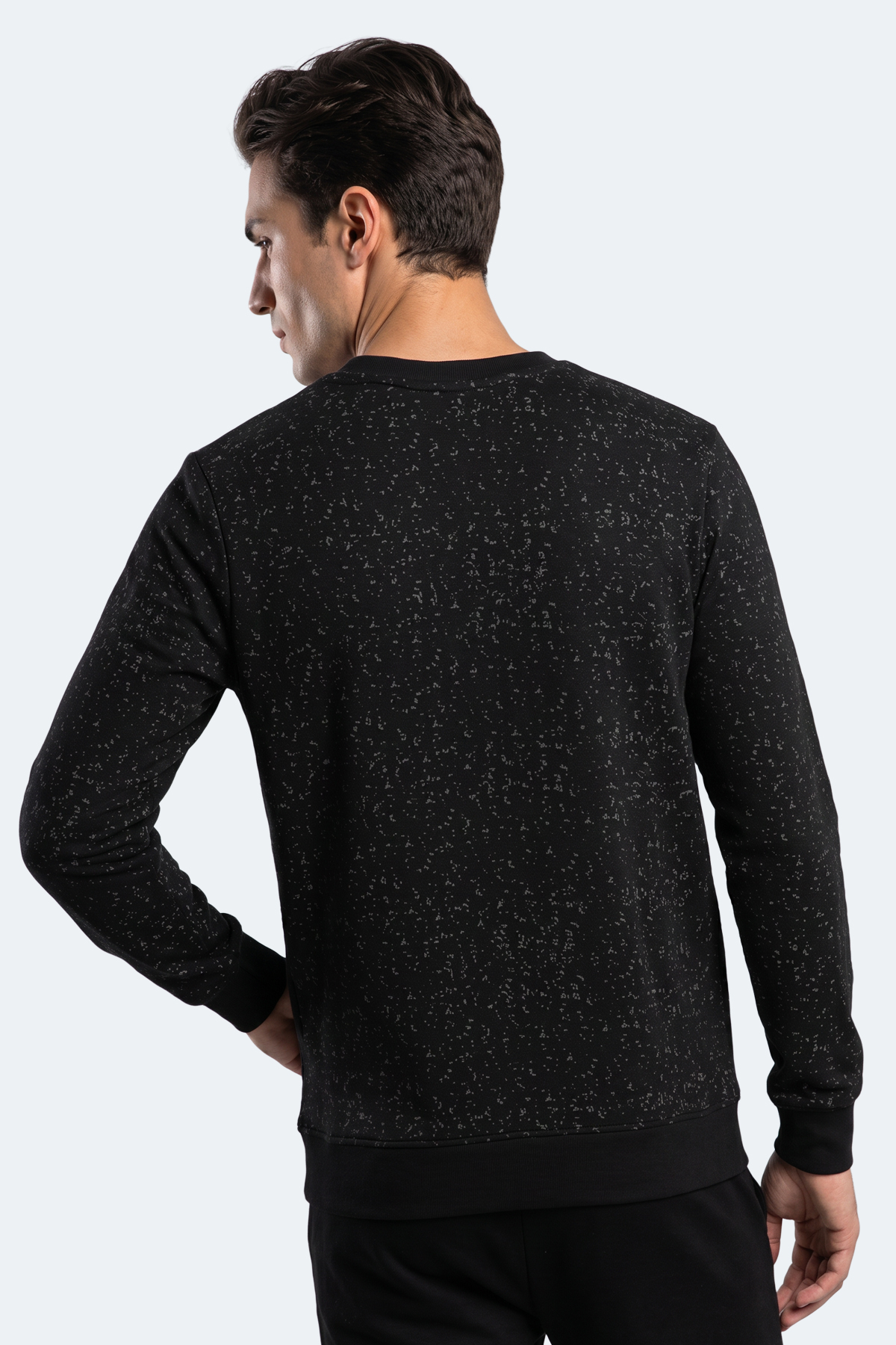 SLAZENGER GALLO Erkek Siyah Sweatshırt görsel 3