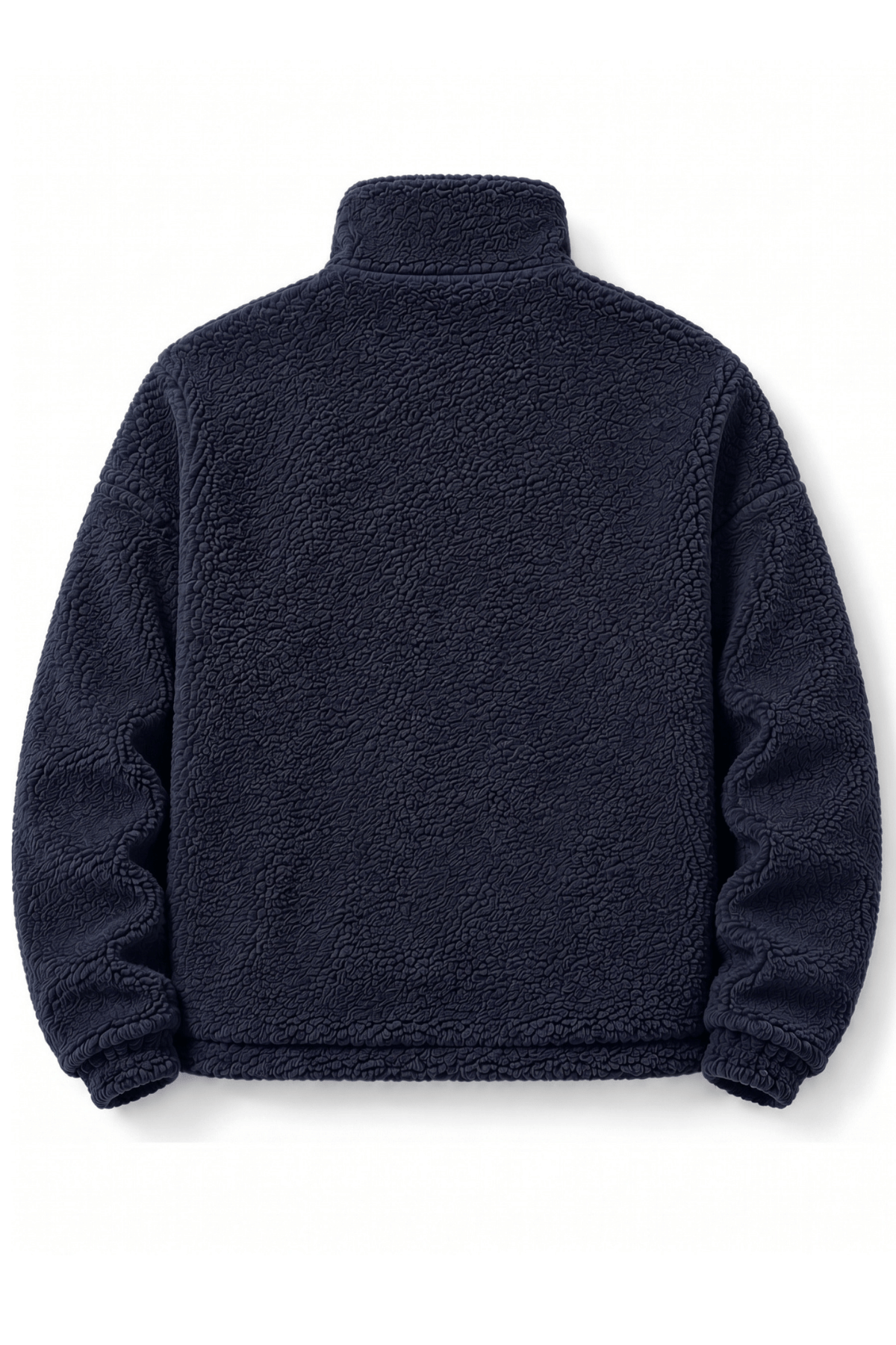 Genius Store Oversize Pelüş Erkek İçi Polarlı Tam Fermuarlı Sherpa Sonbahar Kış Kadın Polar Sweatshirt OVERSIZE-P görsel 2