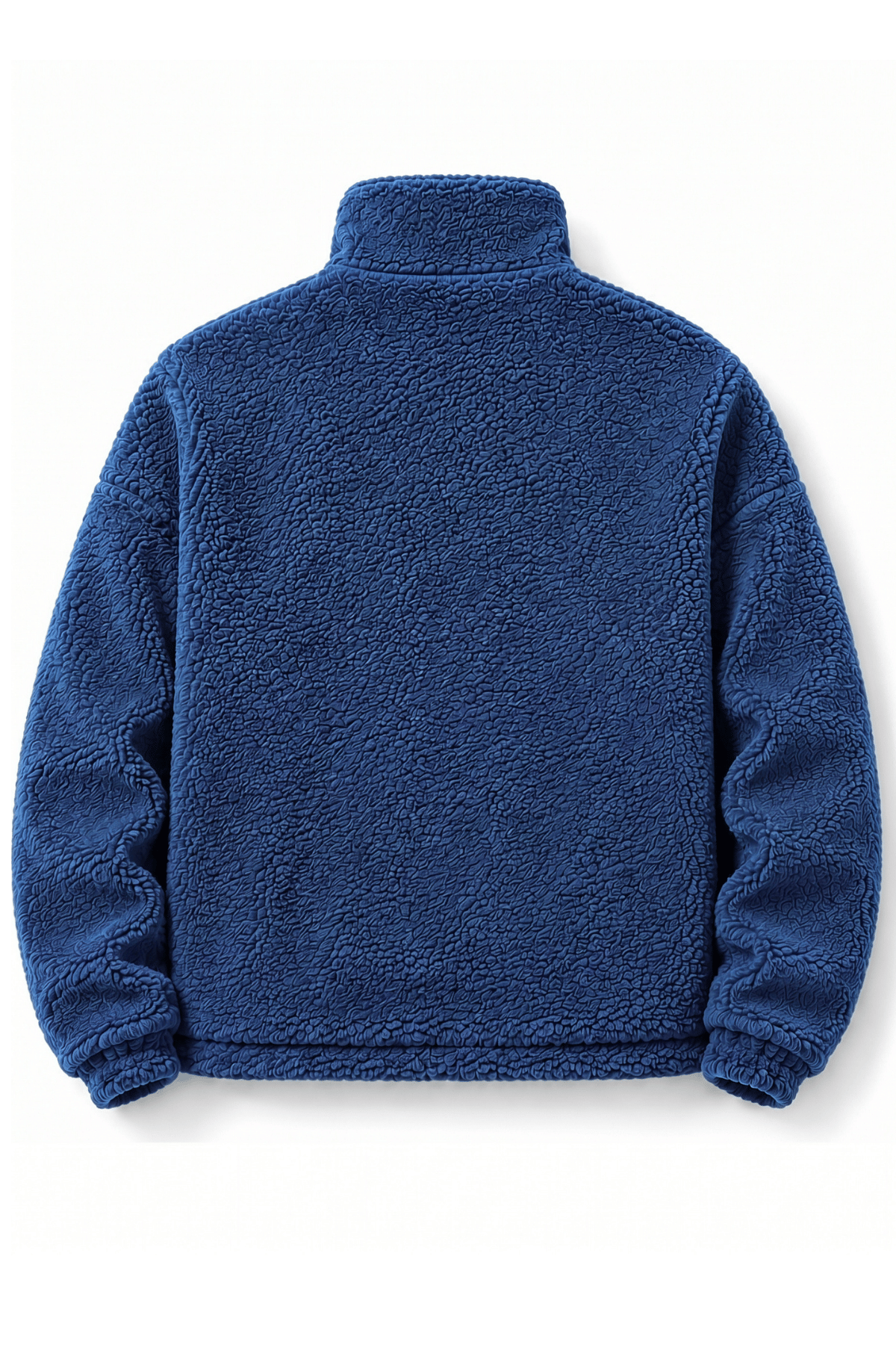 Genius Store Oversize Pelüş Erkek İçi Polarlı Tam Fermuarlı Sherpa Sonbahar Kış Kadın Polar Sweatshirt OVERSIZE-P görsel 2