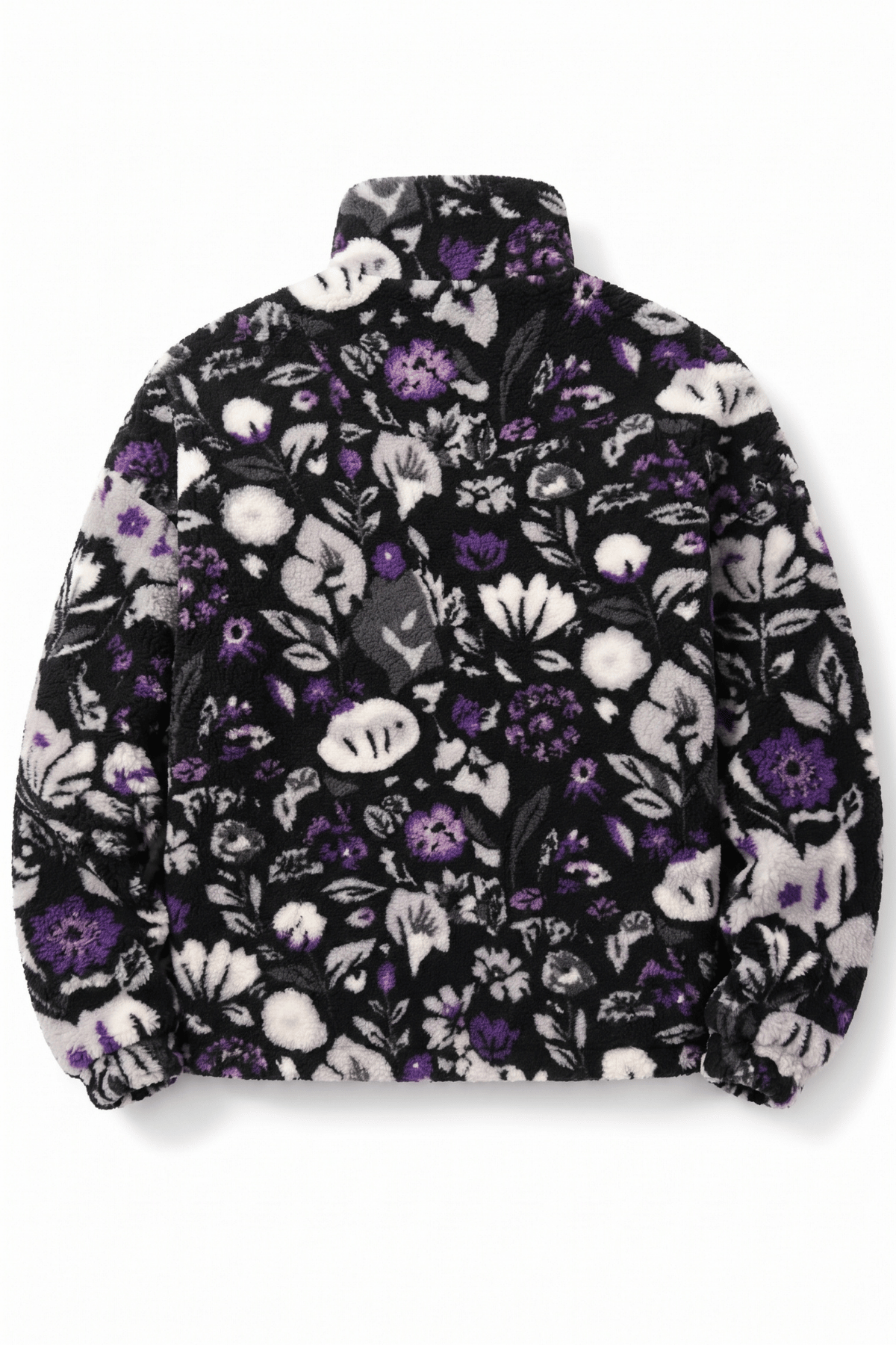 Genius Store Oversize Pelüş Erkek İçi Polarlı Tam Fermuarlı Sherpa Sonbahar Kış Kadın Polar Sweatshirt OVERSIZE-P görsel 2