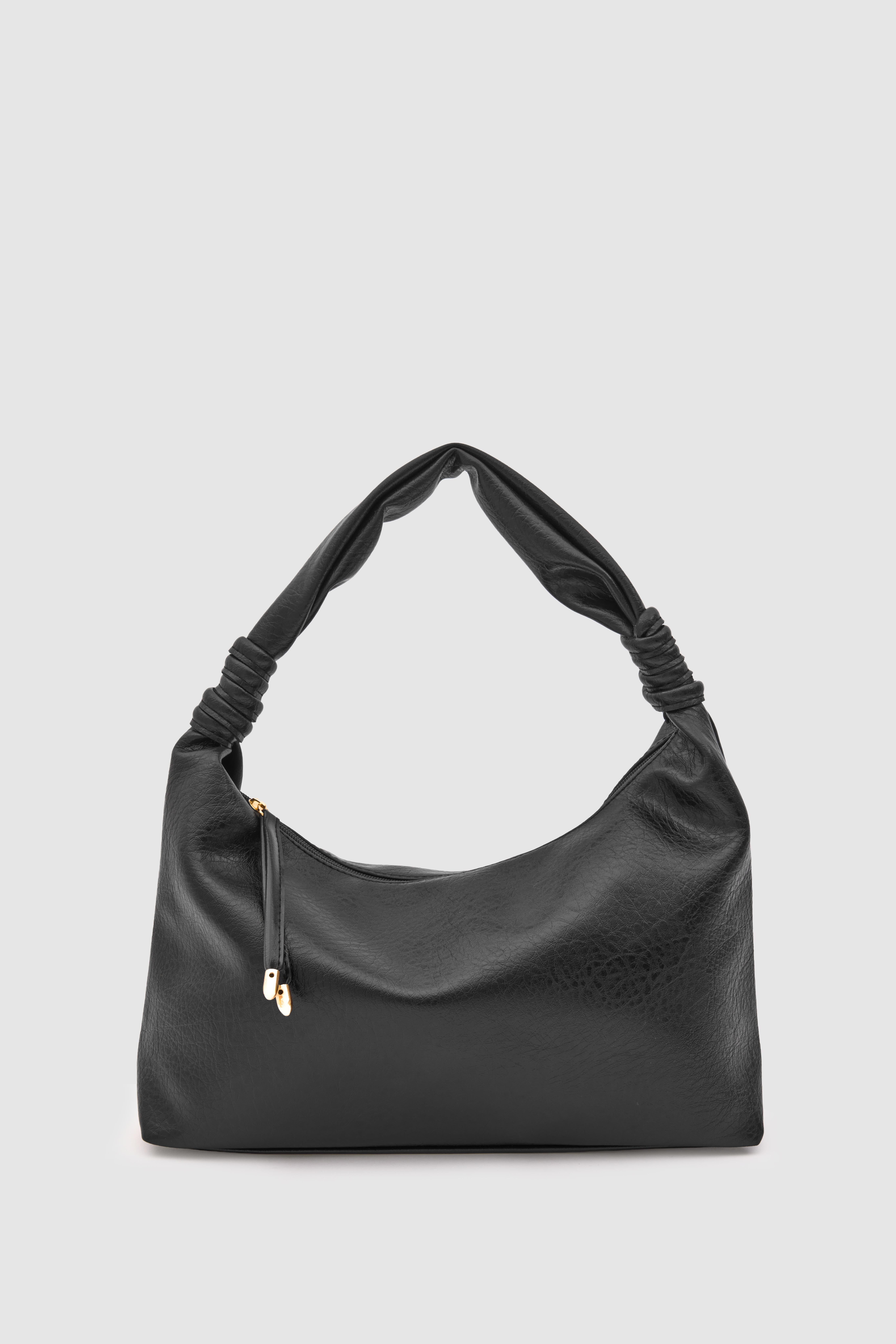 Shulebags Harlow Owal Omuz Çantası Siyah görsel 2