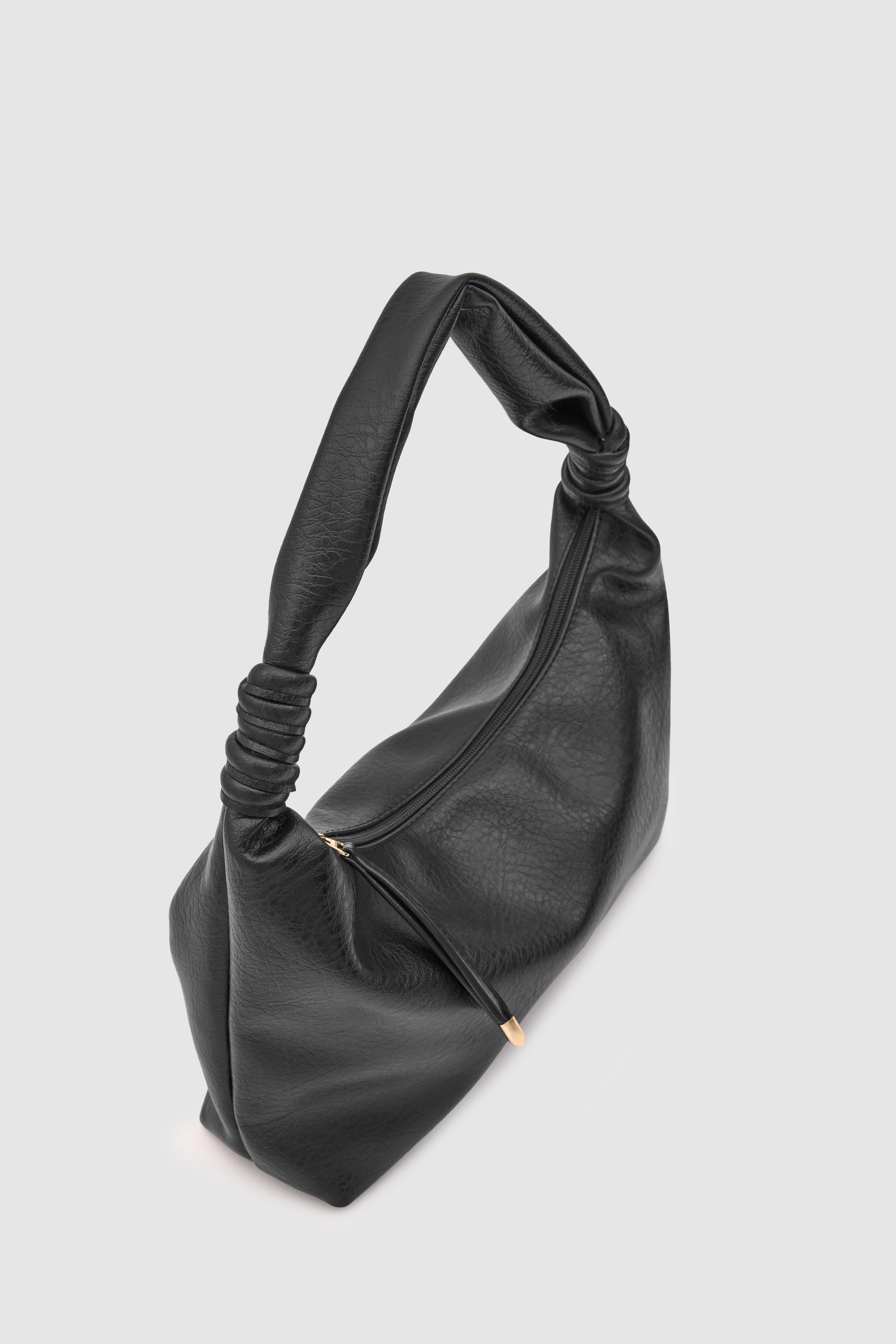 Shulebags Harlow Owal Omuz Çantası Siyah görsel 6