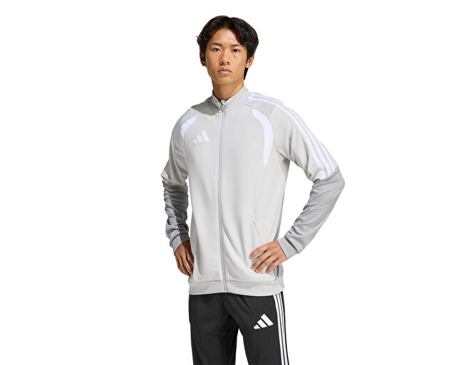 Adidas Tiro26C Tr Jkt Erkek Futbol Kamp Fermuarlı Sweatshirt KA7677 Beyaz görsel 2